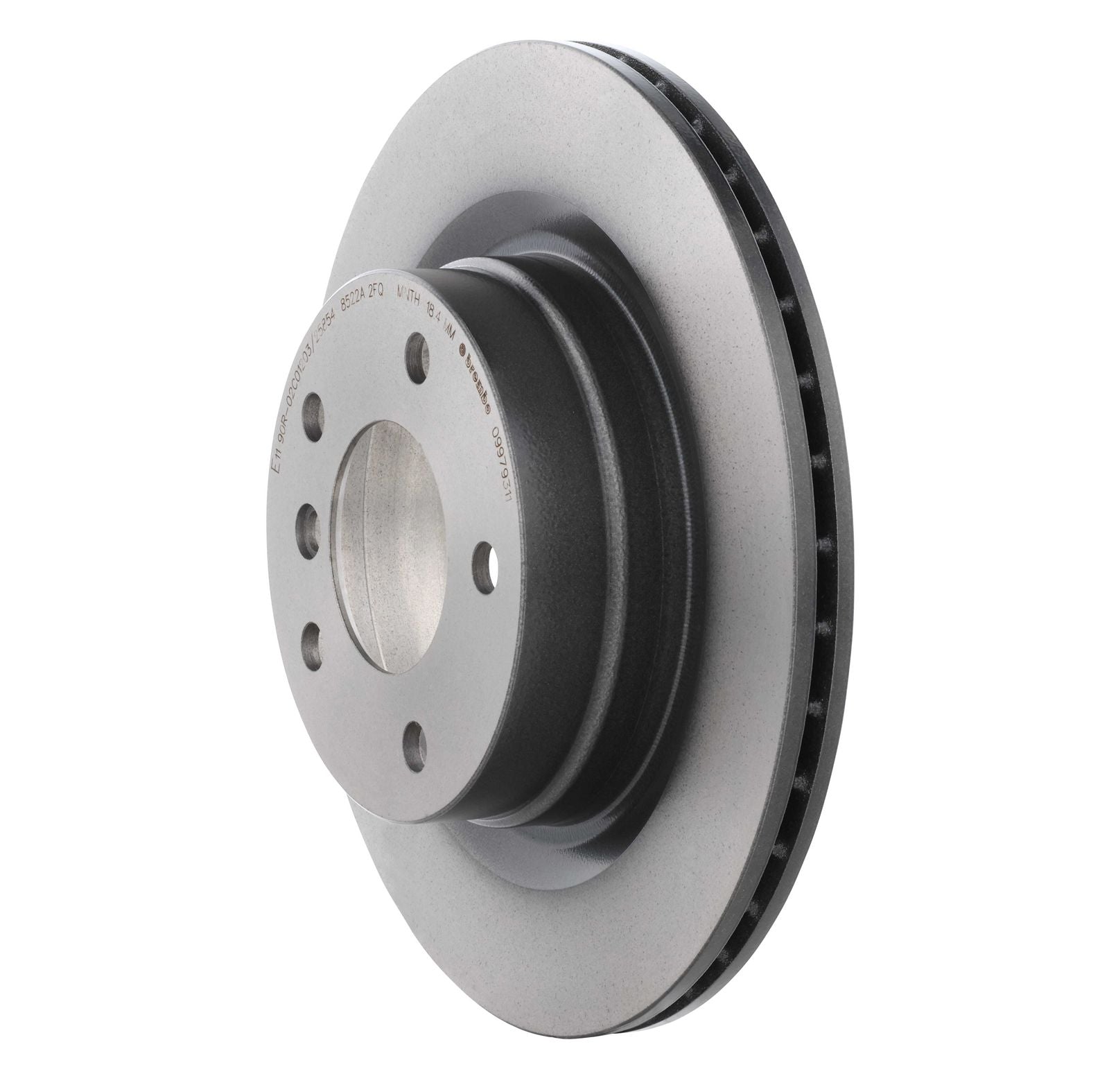 PRIME UV Coated Rear Disc Brake Rotor - 09.9793.11_12
