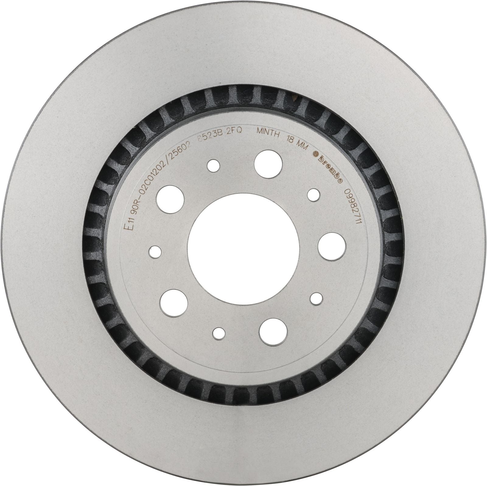 PRIME UV Coated Rear Disc Brake Rotor - 09.9827.11_03