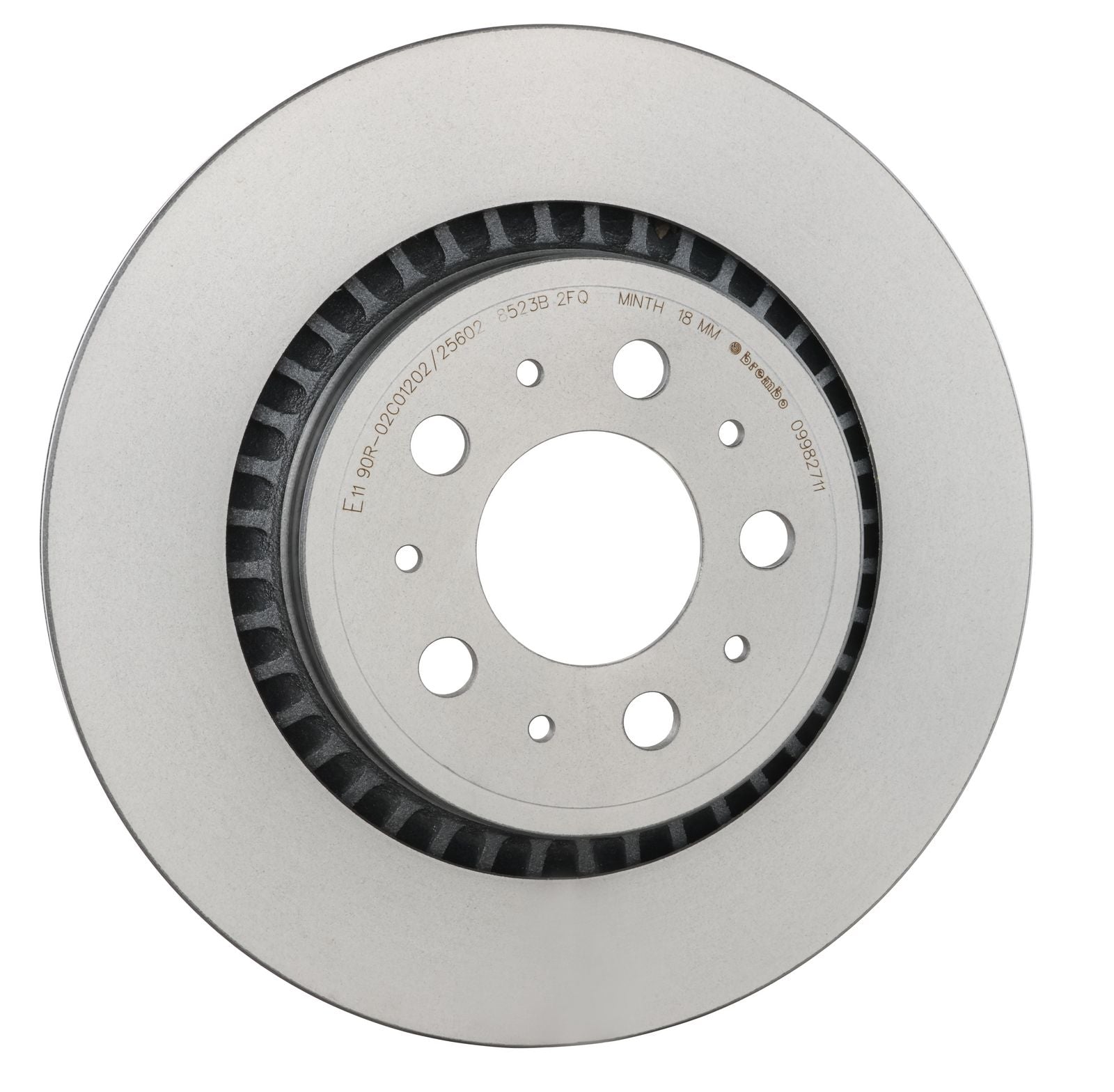 PRIME UV Coated Rear Disc Brake Rotor - 09.9827.11_30