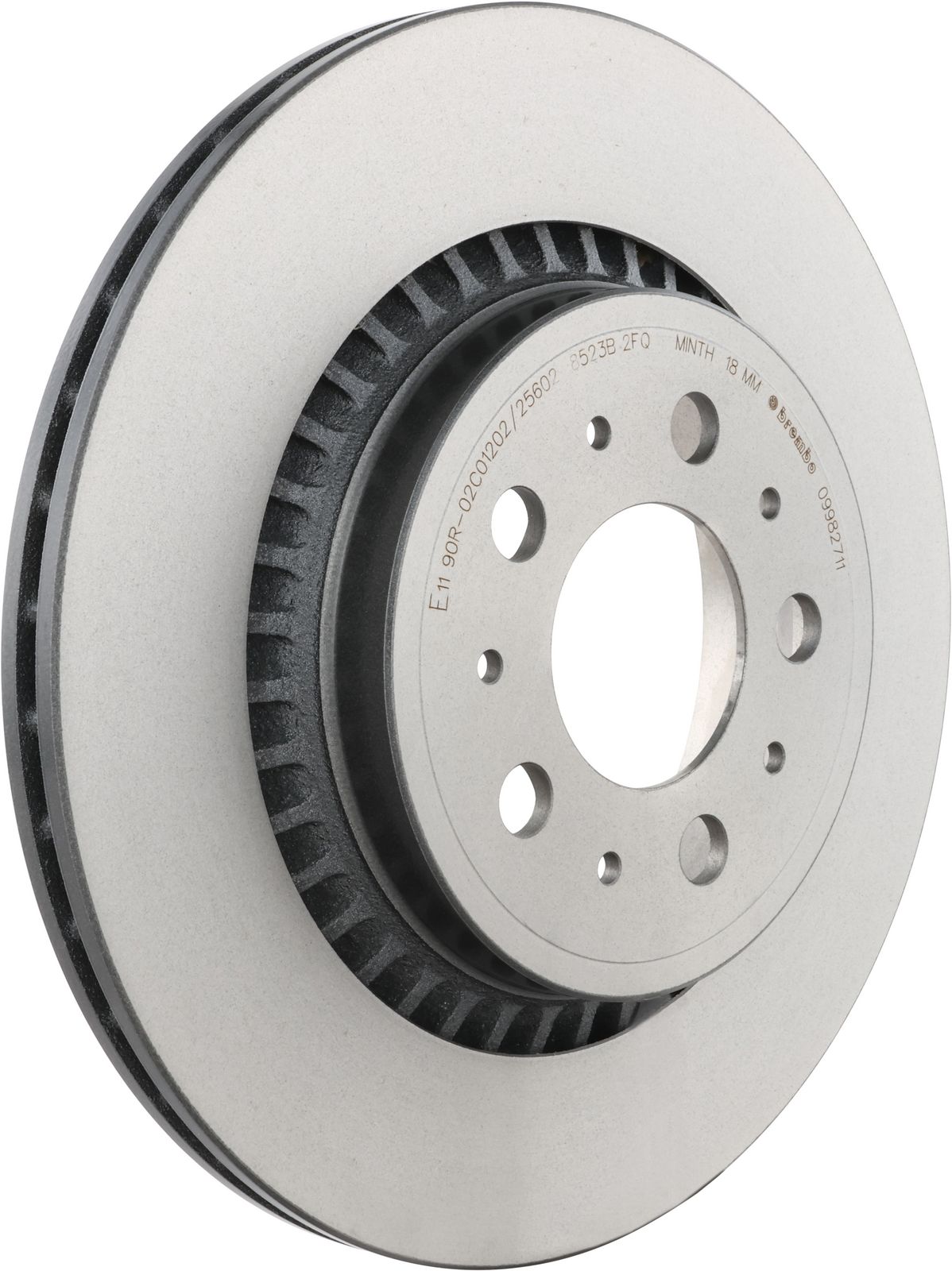 PRIME UV Coated Rear Disc Brake Rotor - 09.9827.11_01