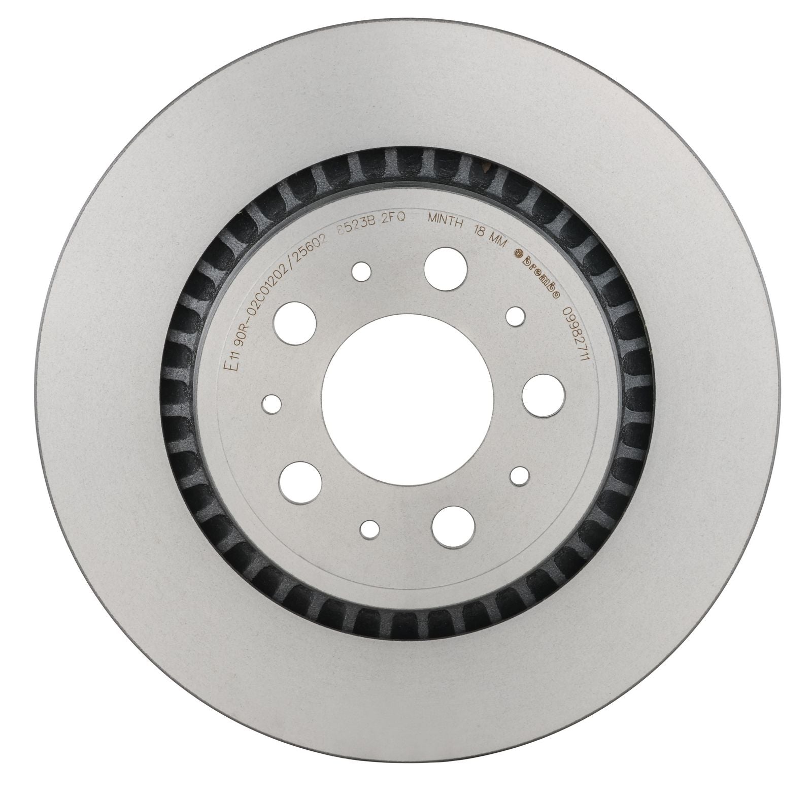PRIME UV Coated Rear Disc Brake Rotor - 09.9827.11_07