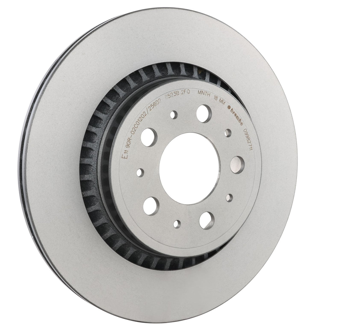 PRIME UV Coated Rear Disc Brake Rotor - 09.9827.11_29