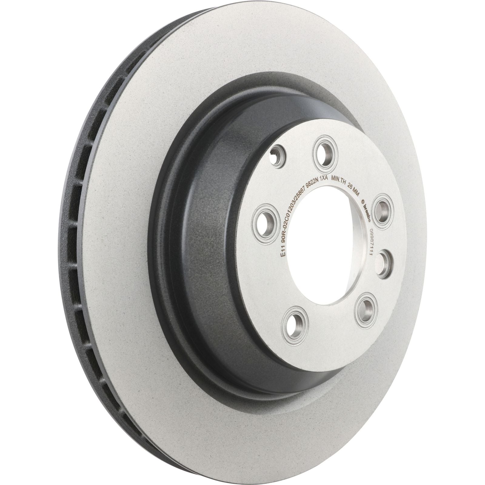 PRIME UV Coated Rear Disc Brake Rotor - 09.9871.11_04
