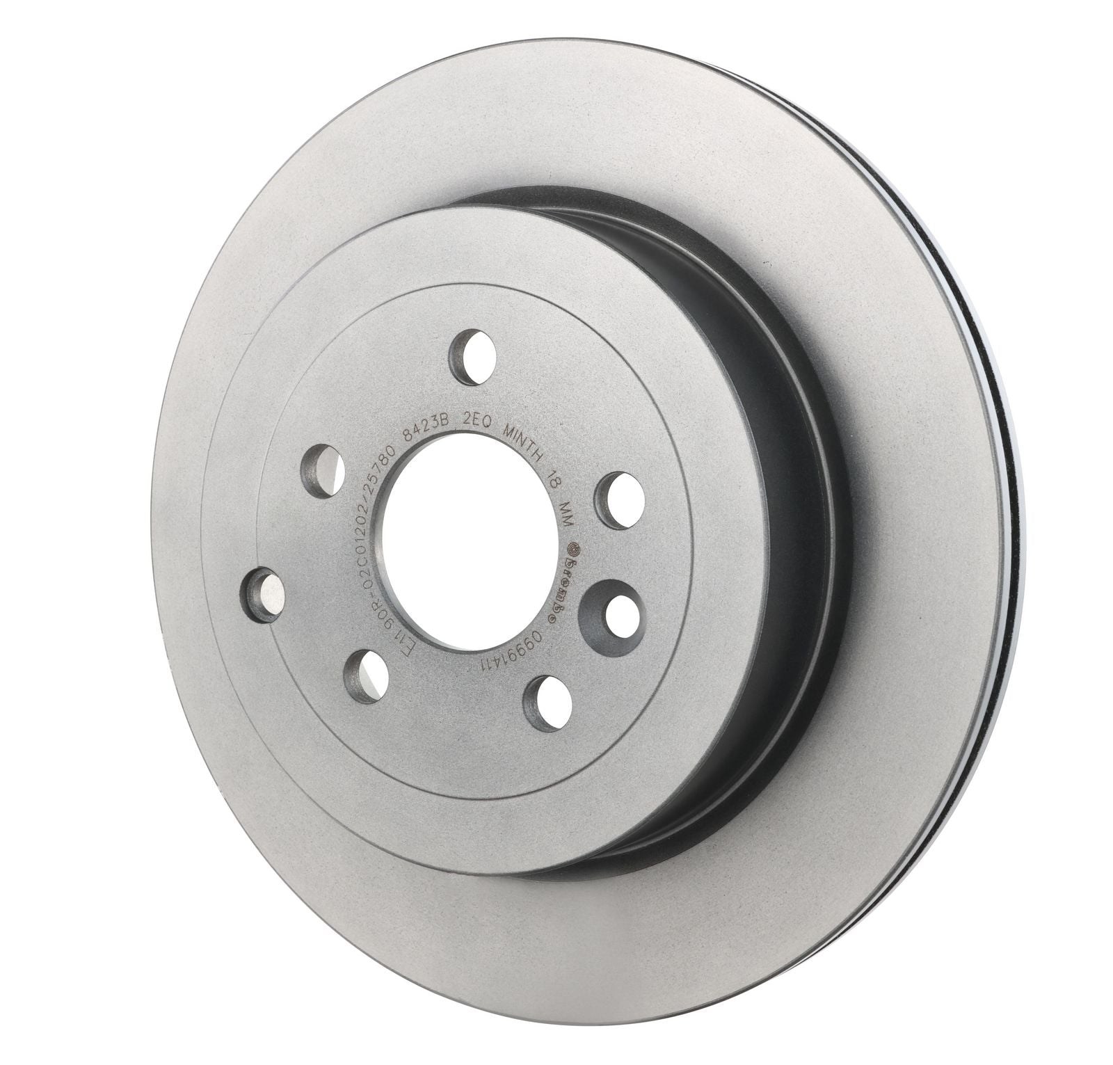 PRIME UV Coated Rear Disc Brake Rotor - 09.9914.11_09