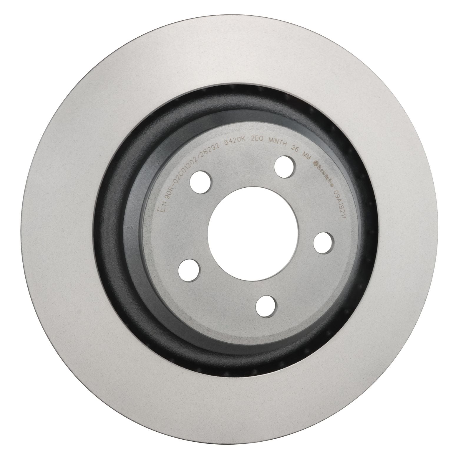 PRIME UV Coated Rear Disc Brake Rotor - 09.A182.11_29