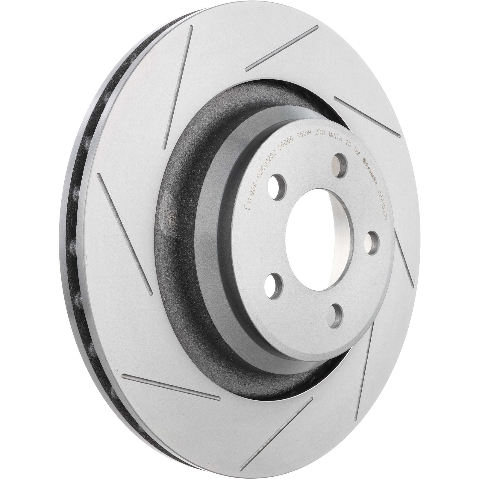 PRIME UV Coated Rear Disc Brake Rotor - 09.A182.21_01