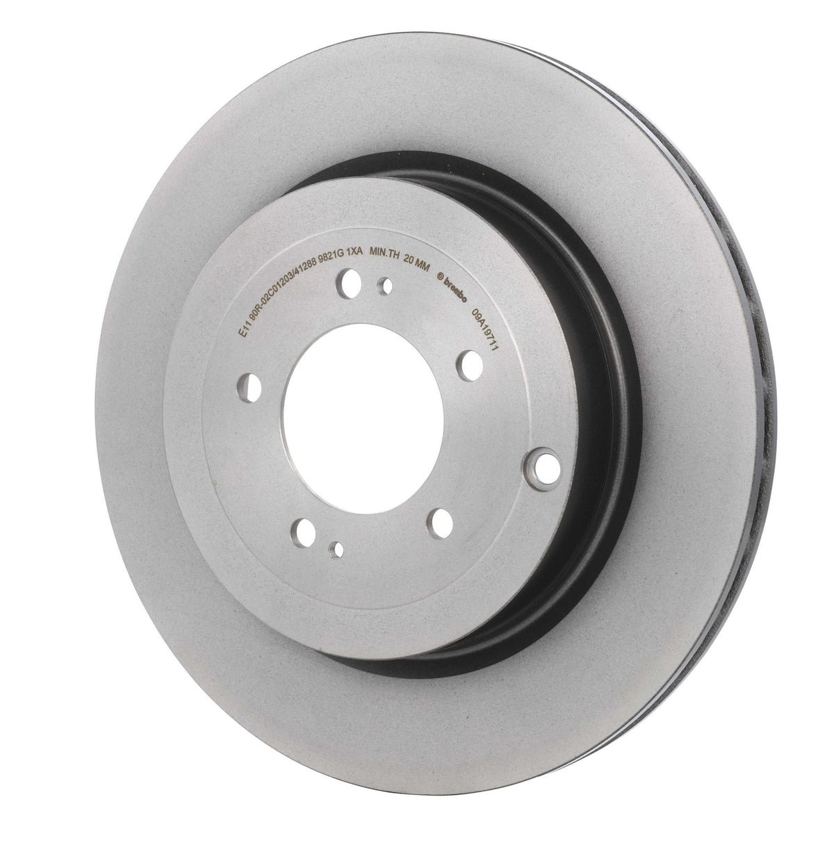 PRIME UV Coated Rear Disc Brake Rotor - 09.A197.11_04