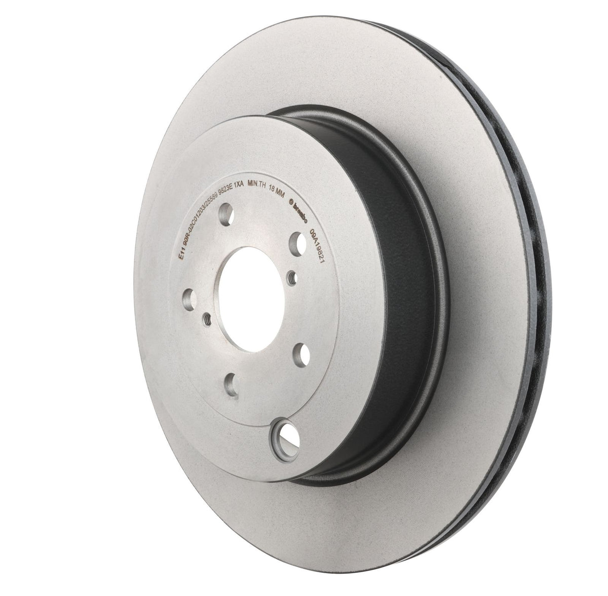 PRIME UV Coated Rear Disc Brake Rotor - 09.A198.21_10