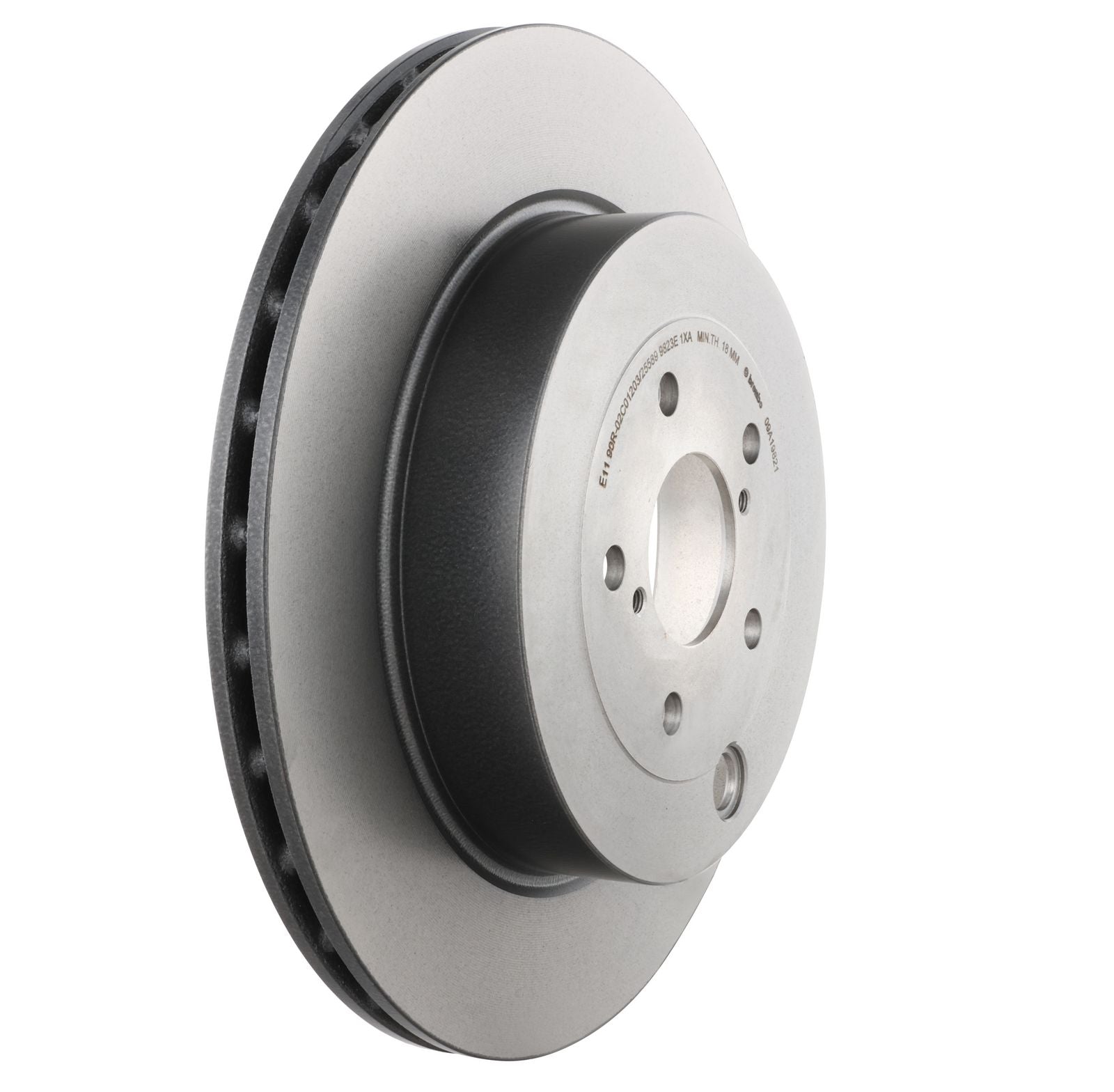 PRIME UV Coated Rear Disc Brake Rotor - 09.A198.21_27