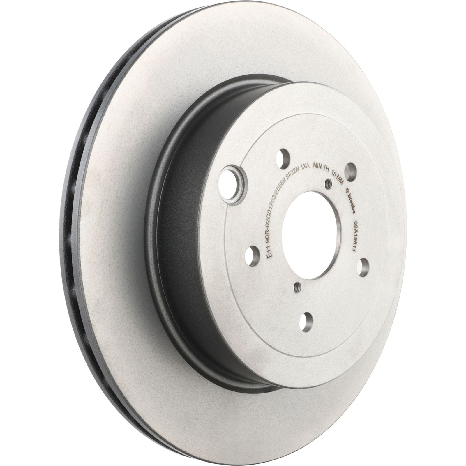 PRIME UV Coated Rear Disc Brake Rotor - 09.A198.11_03