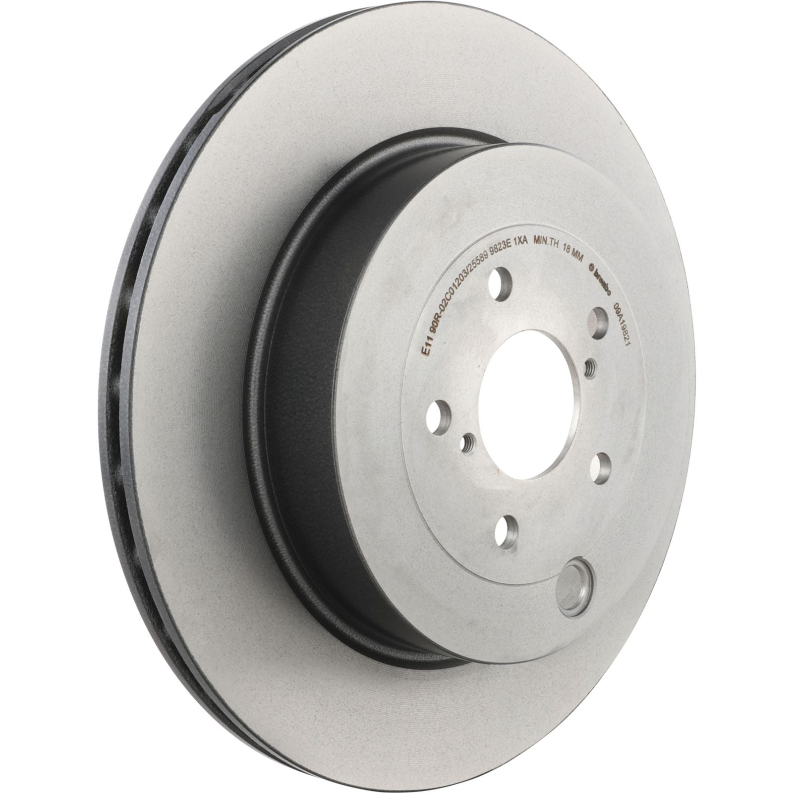 PRIME UV Coated Rear Disc Brake Rotor - 09.A198.21_04