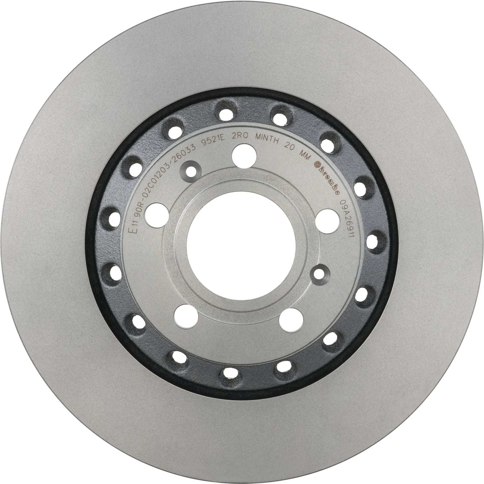 PRIME UV Coated Rear Disc Brake Rotor - 09.A269.11_03