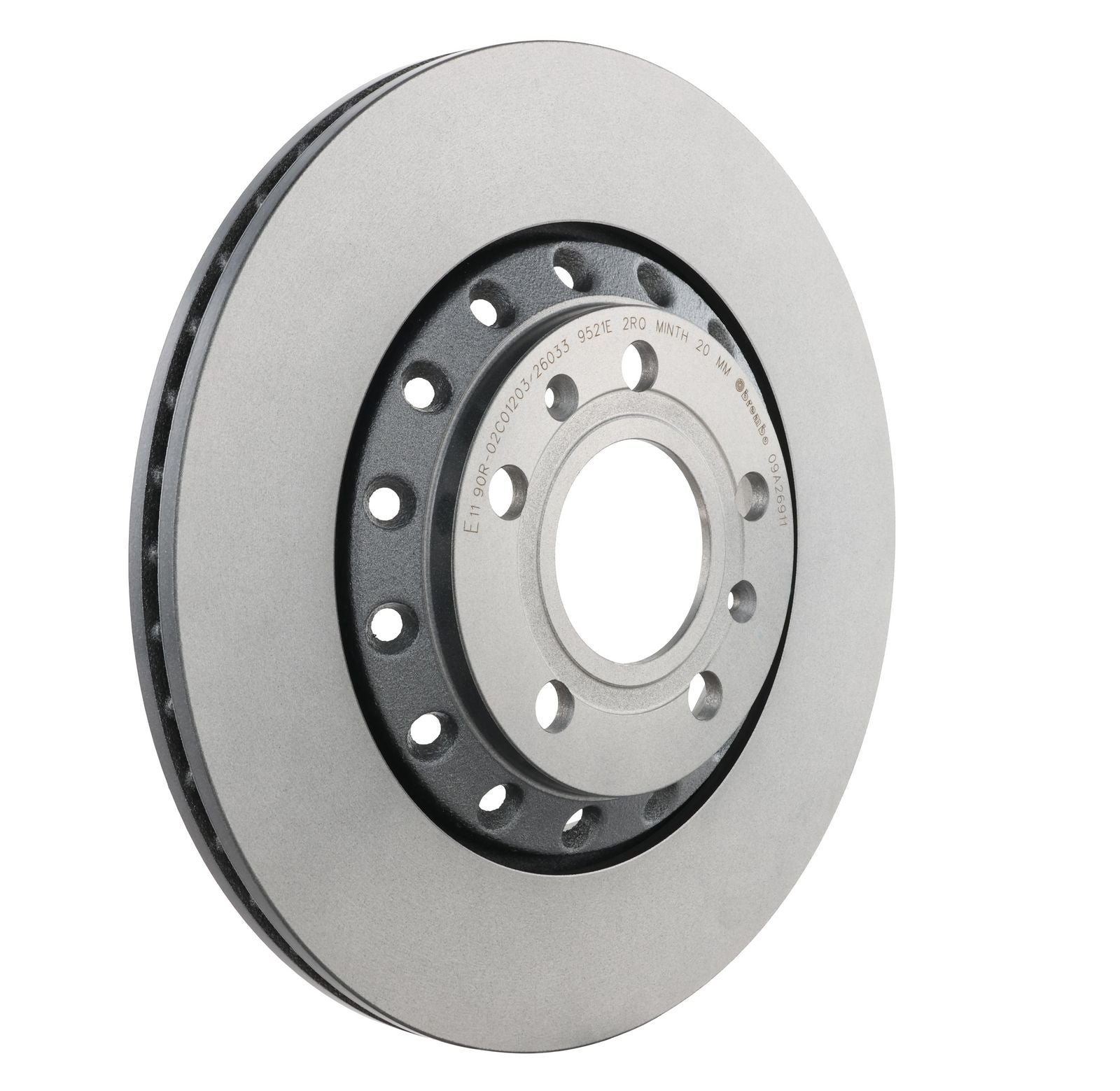 PRIME UV Coated Rear Disc Brake Rotor - 09.A269.11_28