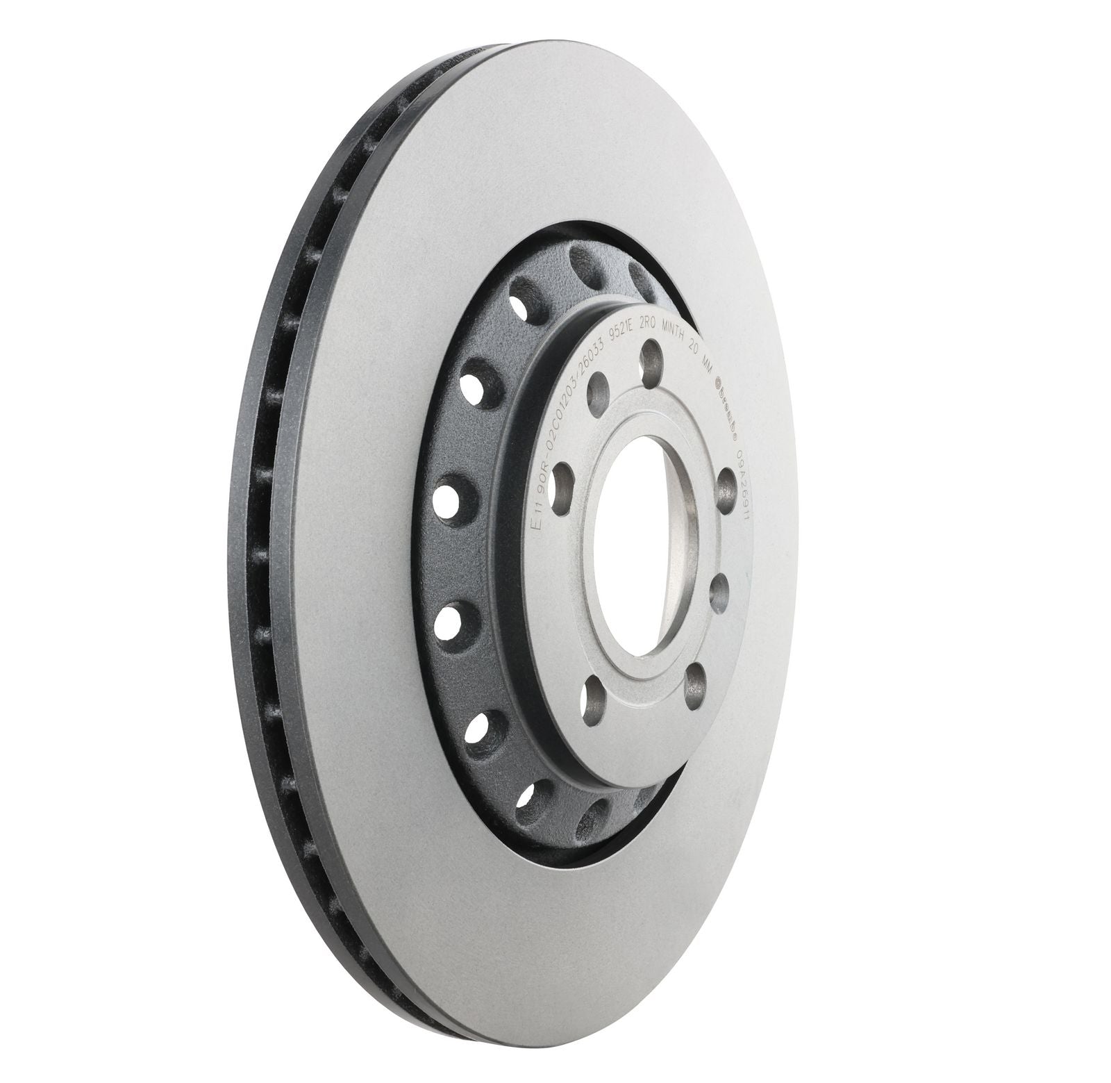 PRIME UV Coated Rear Disc Brake Rotor - 09.A269.11_27