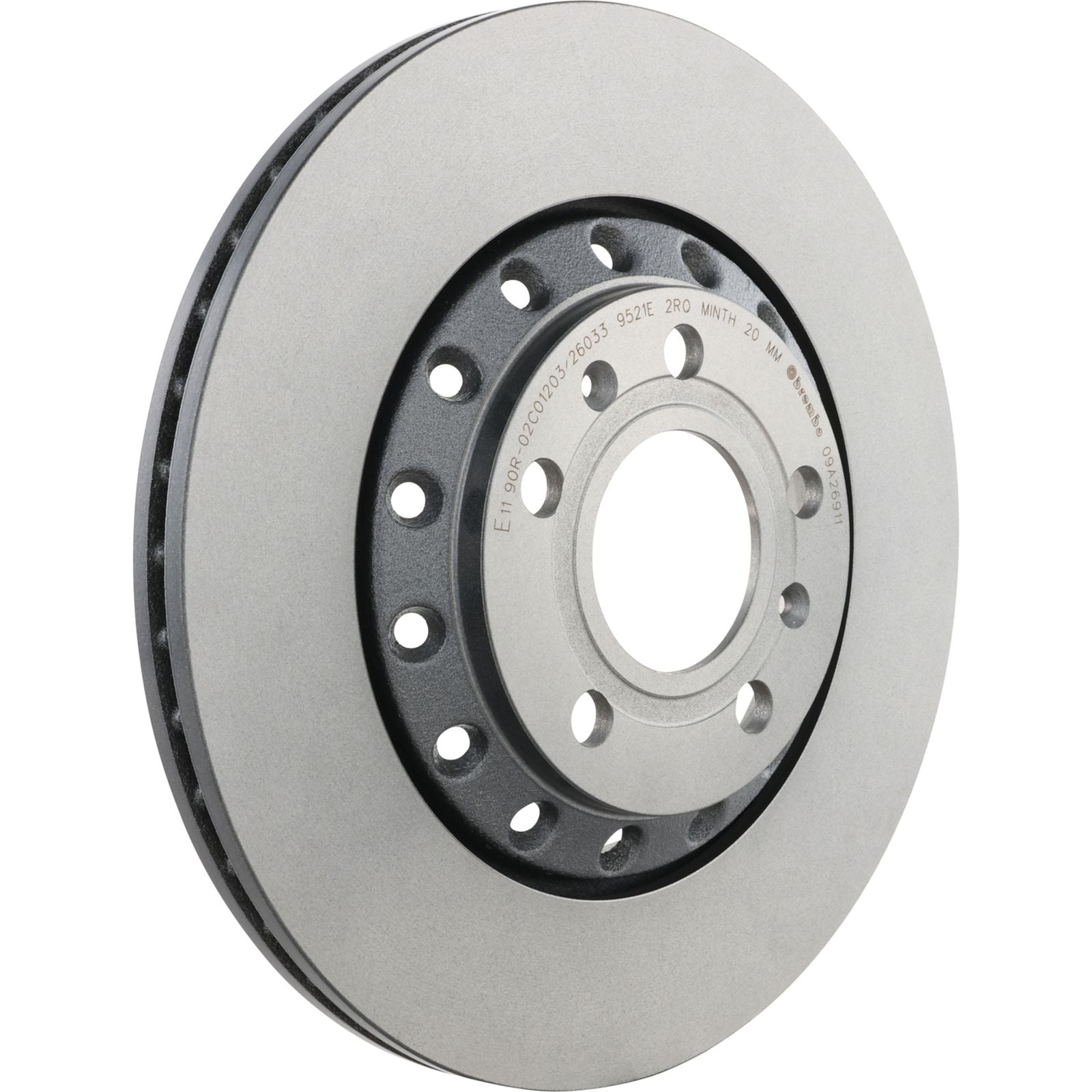 PRIME UV Coated Rear Disc Brake Rotor - 09.A269.11_05