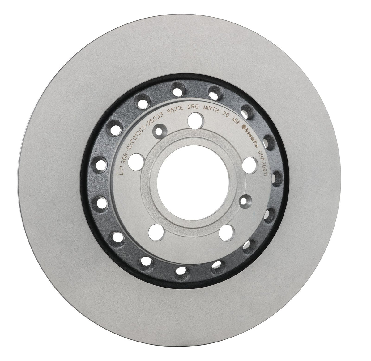PRIME UV Coated Rear Disc Brake Rotor - 09.A269.11_30