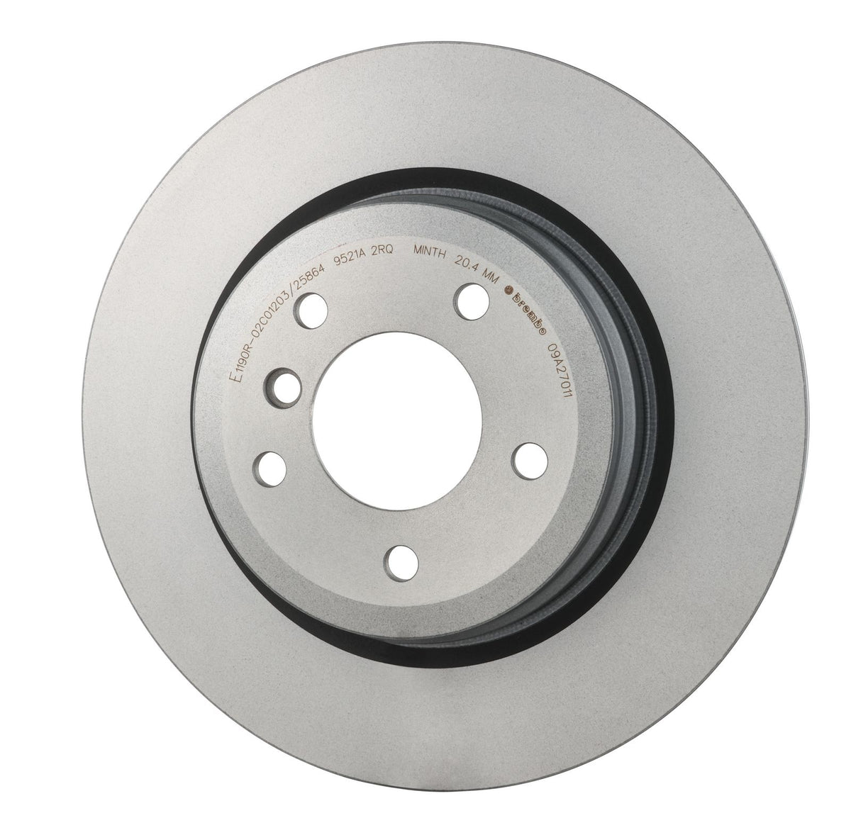 PRIME UV Coated Rear Disc Brake Rotor - 09.A270.11_08