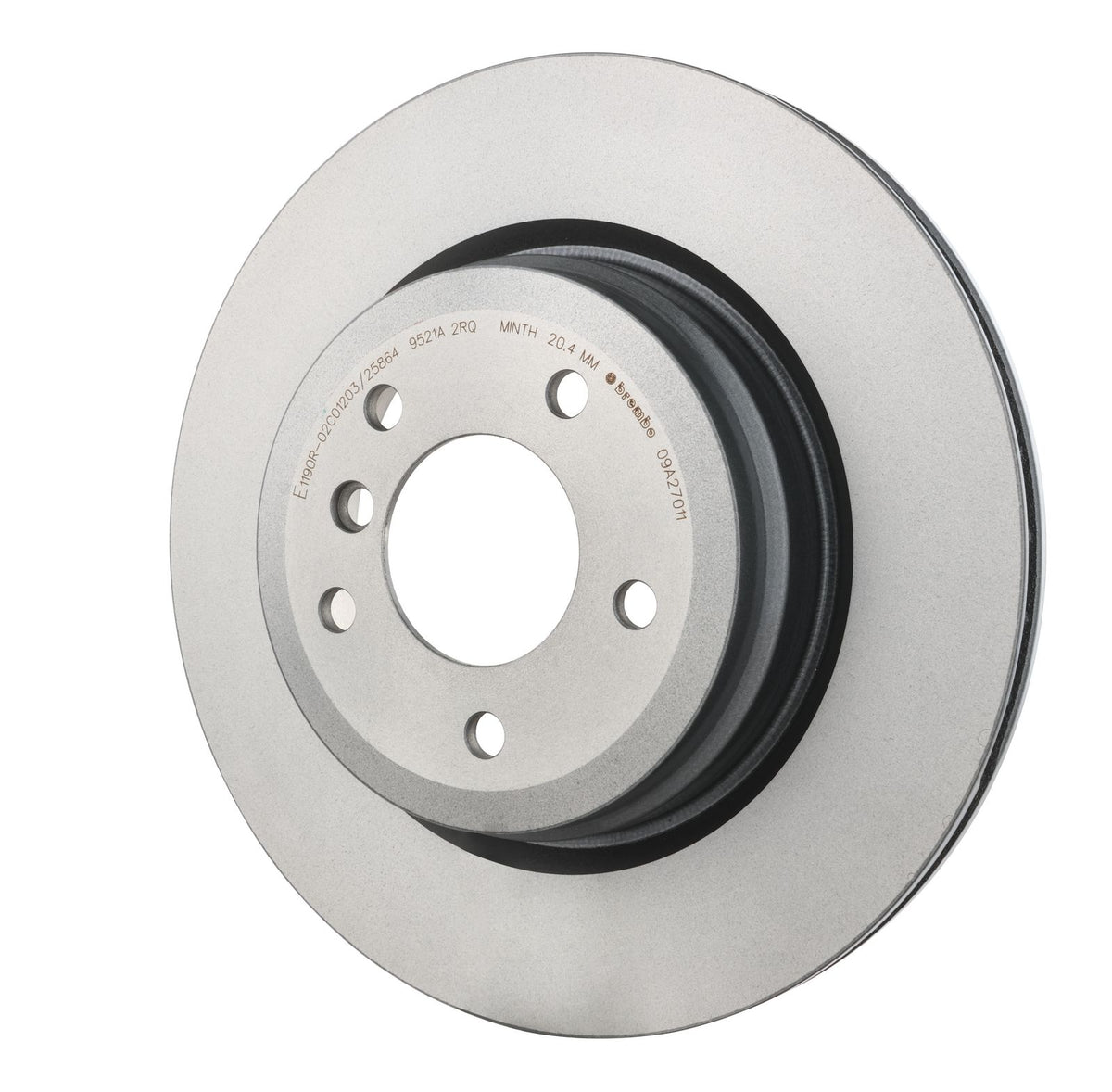 PRIME UV Coated Rear Disc Brake Rotor - 09.A270.11_09