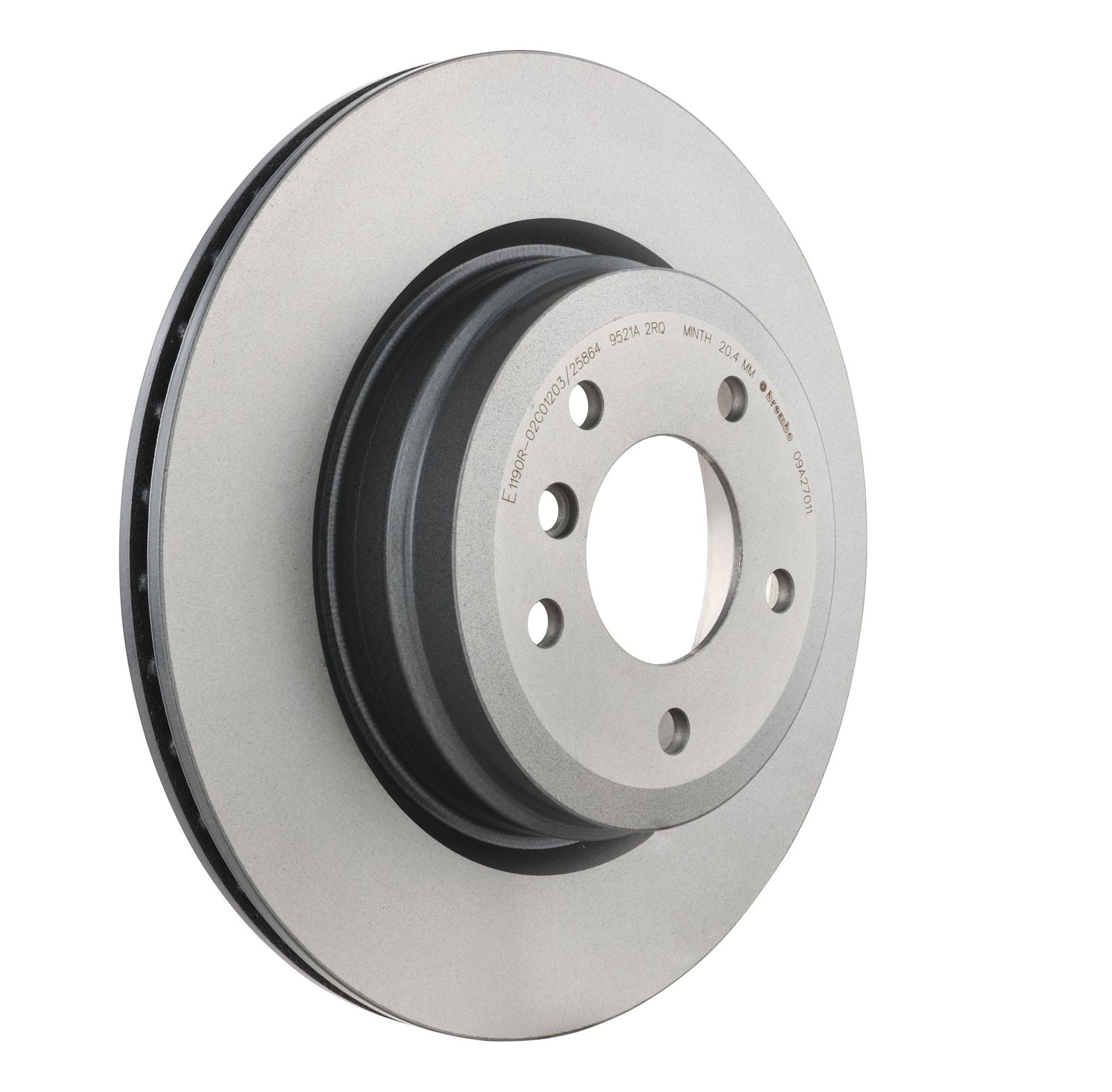 PRIME UV Coated Rear Disc Brake Rotor - 09.A270.11_28