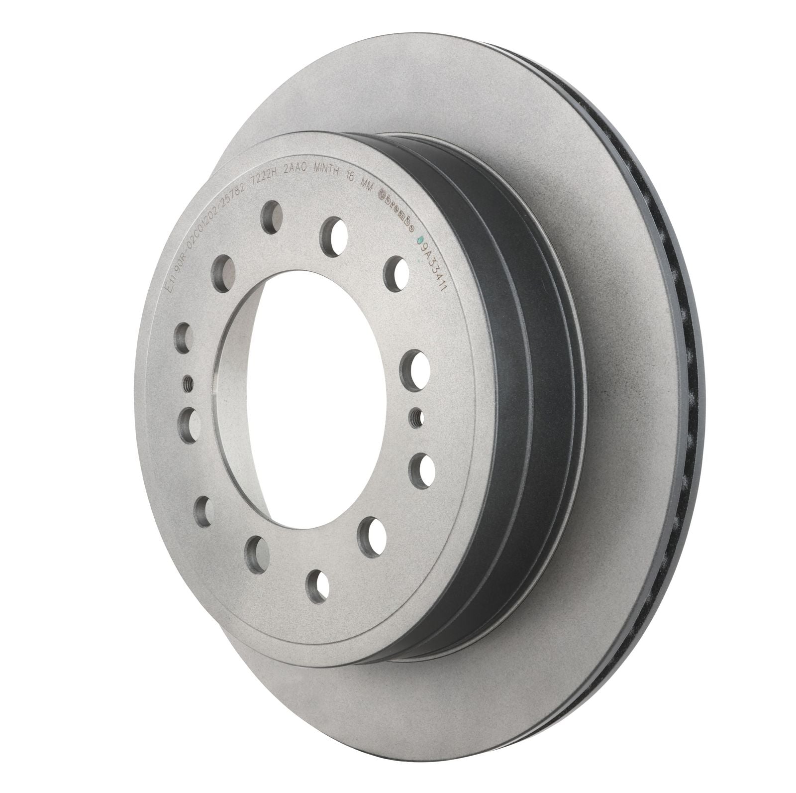 PRIME UV Coated Rear Disc Brake Rotor - 09.A334.11_10