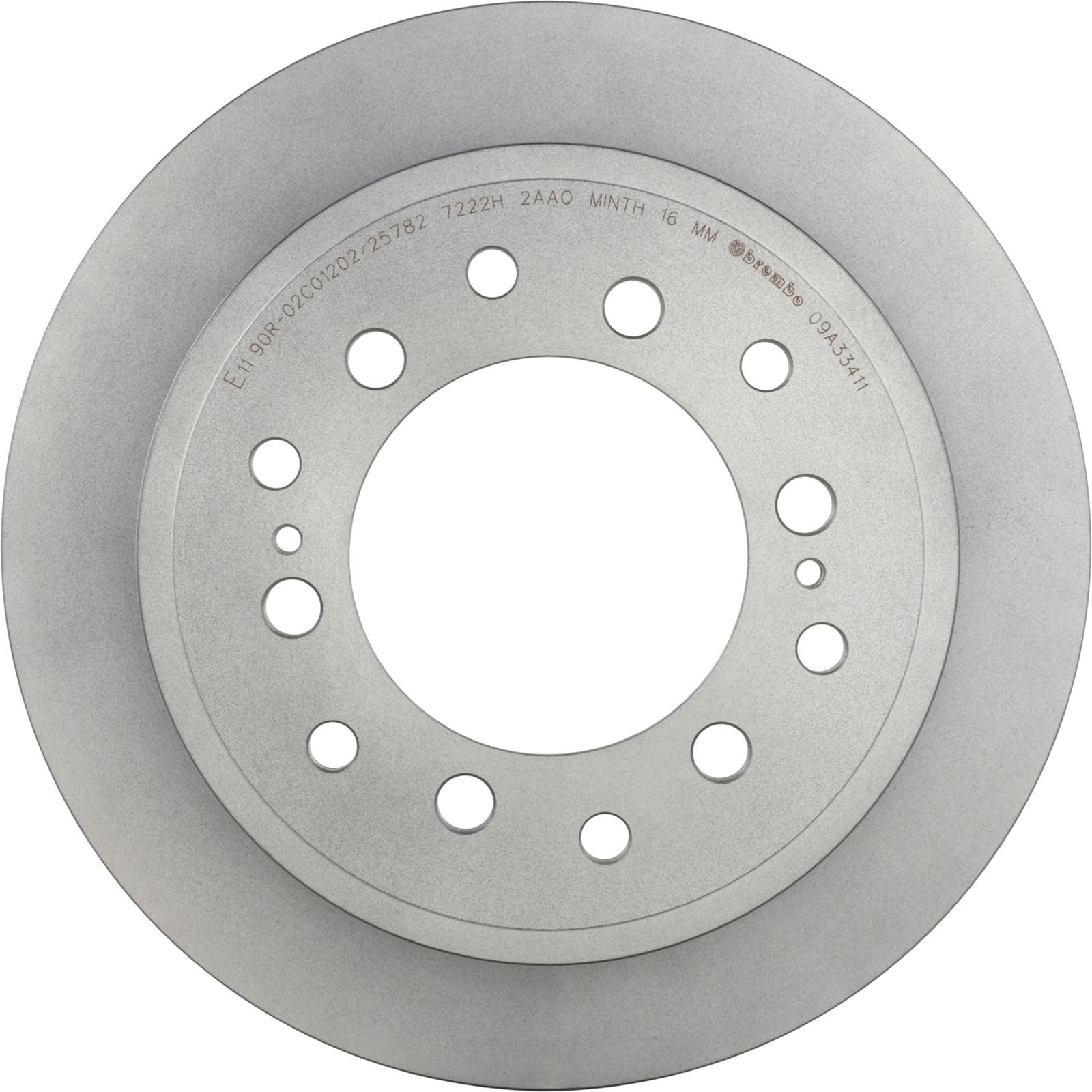 PRIME UV Coated Rear Disc Brake Rotor - 09.A334.11_05