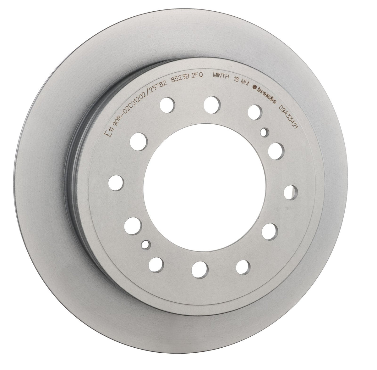 PRIME UV Coated Rear Disc Brake Rotor - 09.A334.21_30
