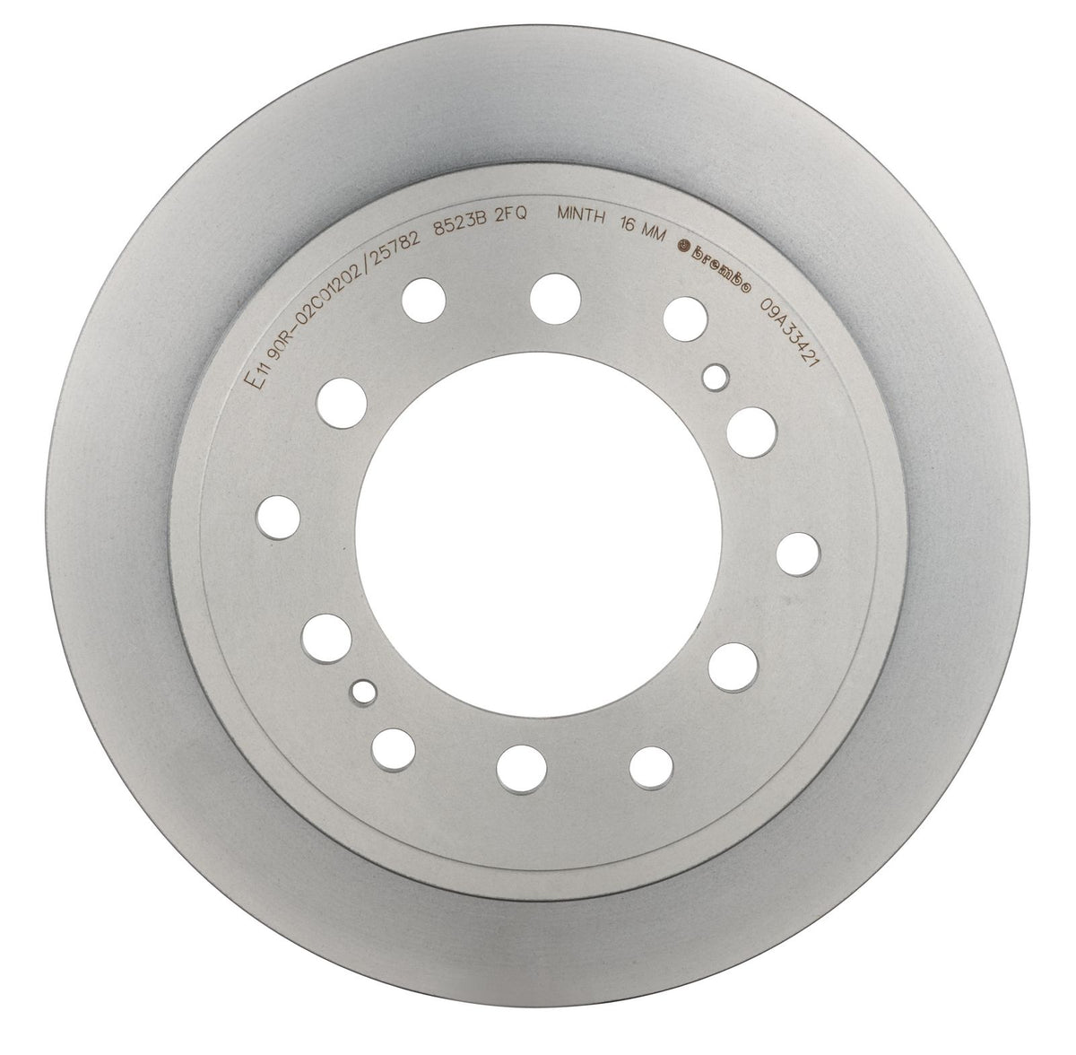 PRIME UV Coated Rear Disc Brake Rotor - 09.A334.21_07