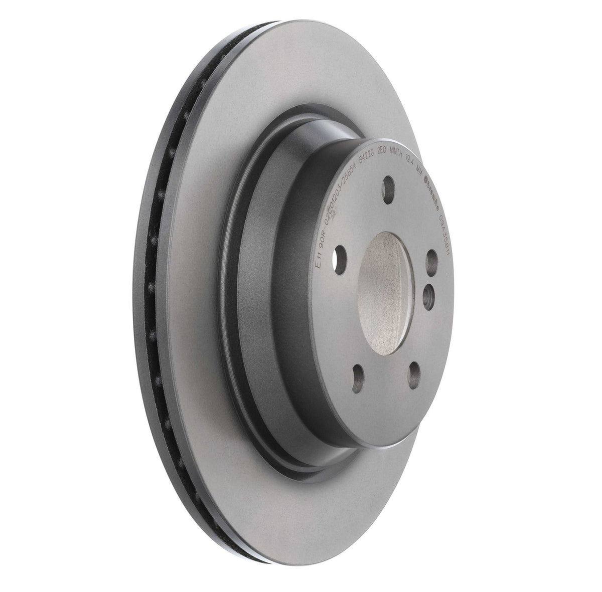 PRIME UV Coated Rear Disc Brake Rotor - 09.A358.11_21