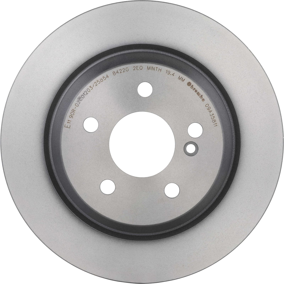 PRIME UV Coated Rear Disc Brake Rotor - 09.A358.11_28