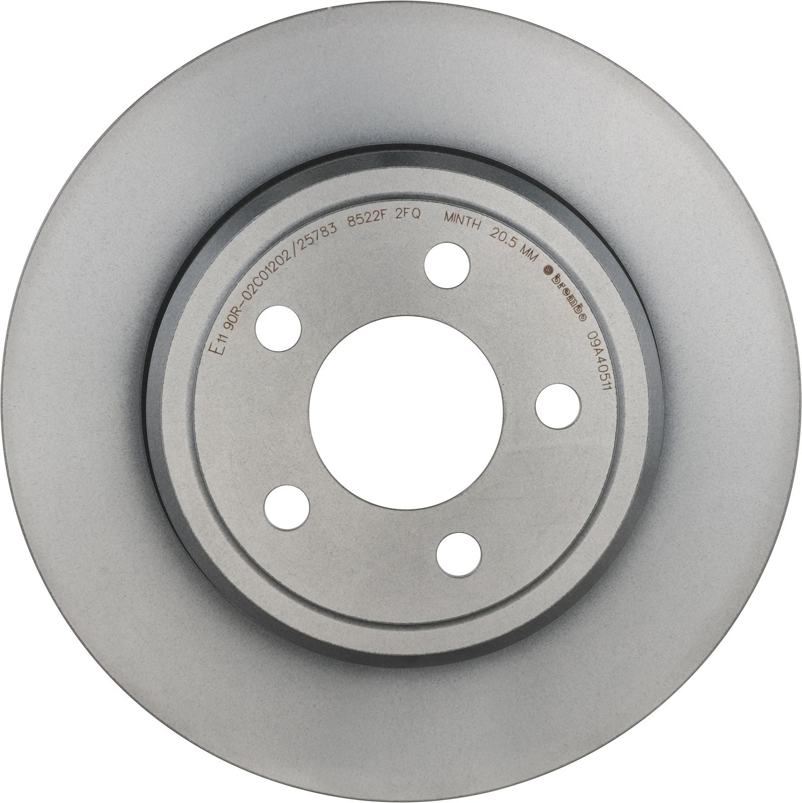 PRIME UV Coated Rear Disc Brake Rotor - 09.A405.11_03
