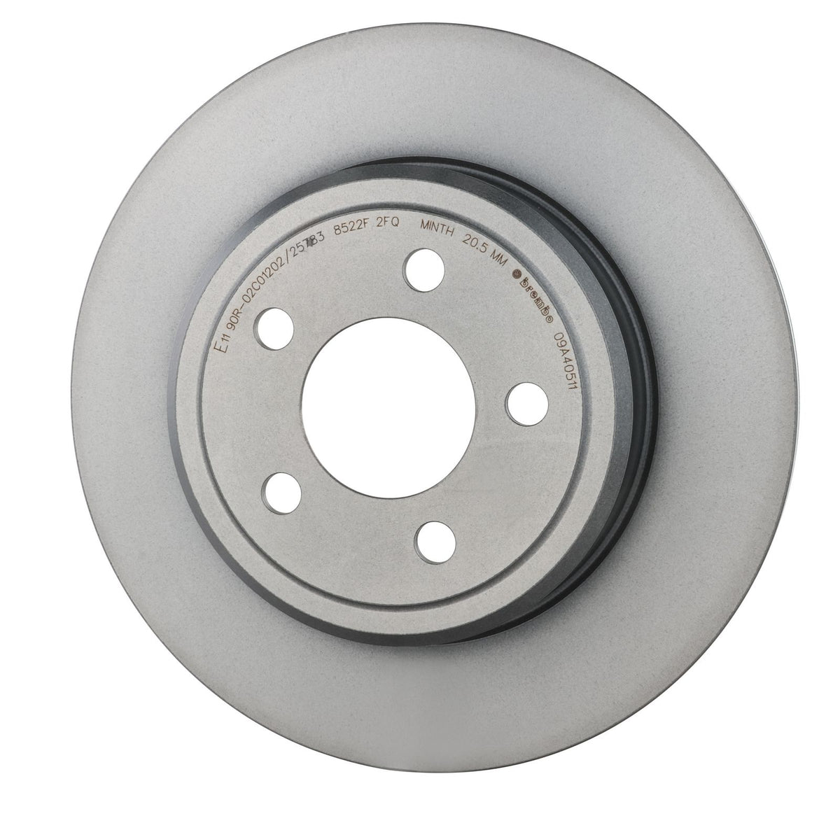 PRIME UV Coated Rear Disc Brake Rotor - 09.A405.11_03