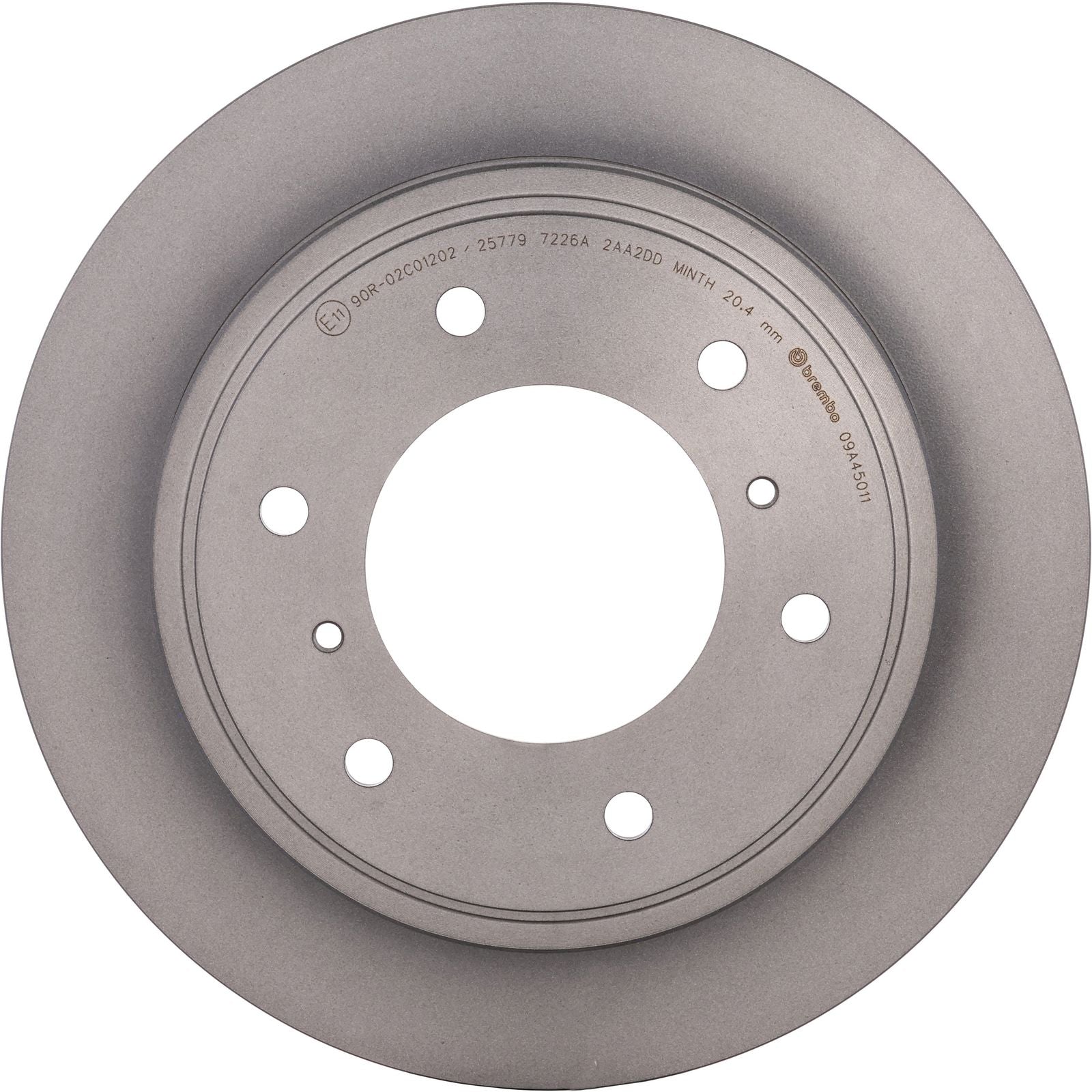 PRIME UV Coated Rear Disc Brake Rotor - 09.A450.11_06