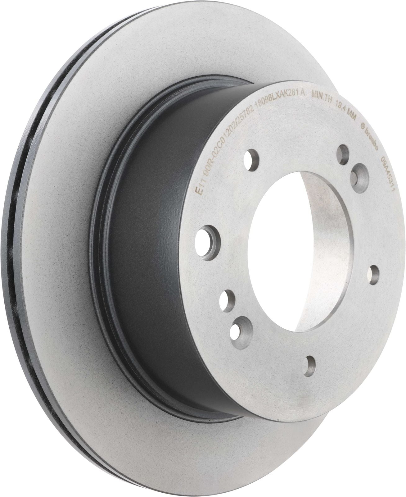 PRIME UV Coated Rear Disc Brake Rotor - 09.A453.11_01