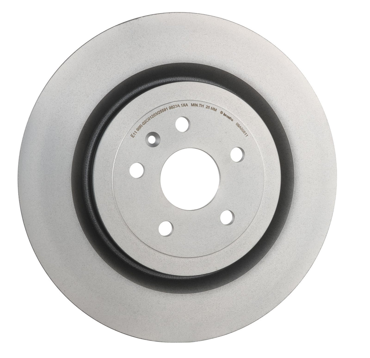 PRIME UV Coated Rear Disc Brake Rotor - 09.A508.11_25