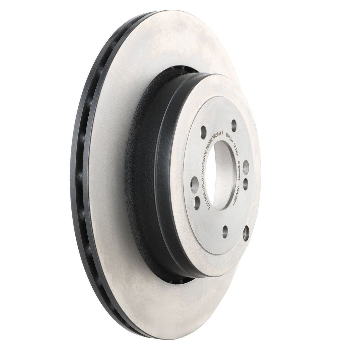 PRIME UV Coated Rear Disc Brake Rotor - 09.A555.11_26
