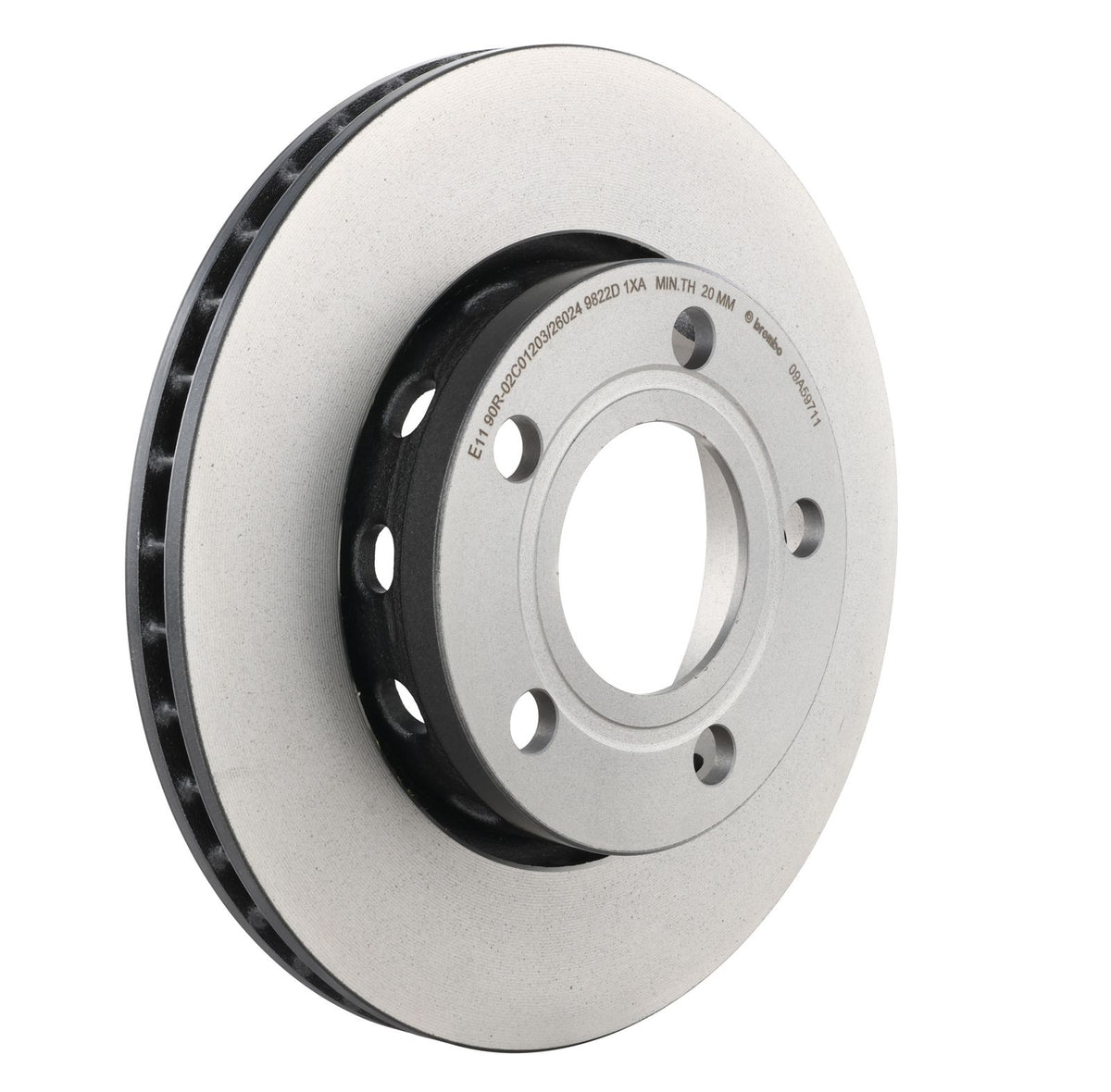 PRIME UV Coated Rear Disc Brake Rotor - 09.A597.11_27