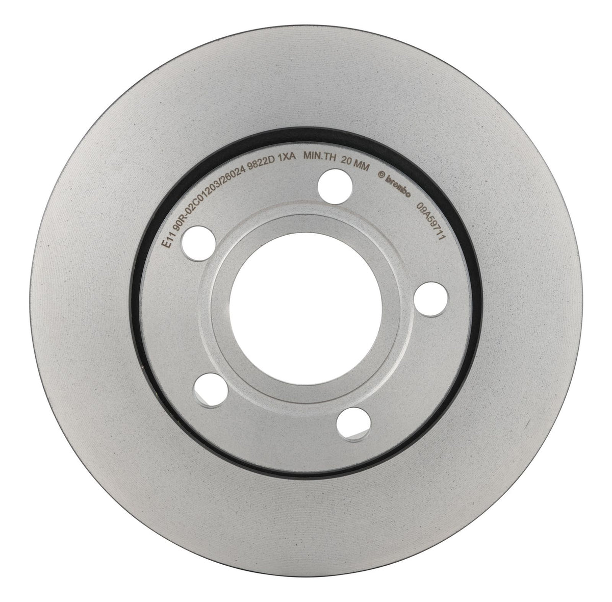PRIME UV Coated Rear Disc Brake Rotor - 09.A597.11_06