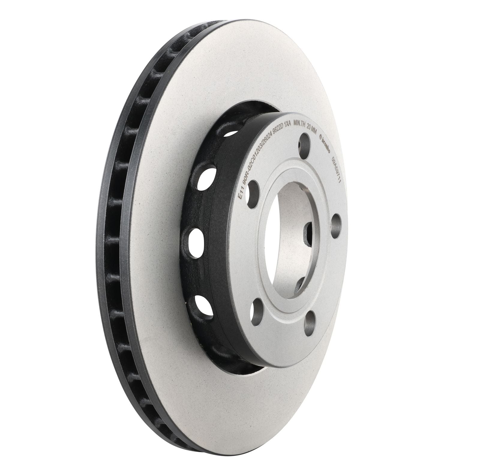 PRIME UV Coated Rear Disc Brake Rotor - 09.A597.11_26