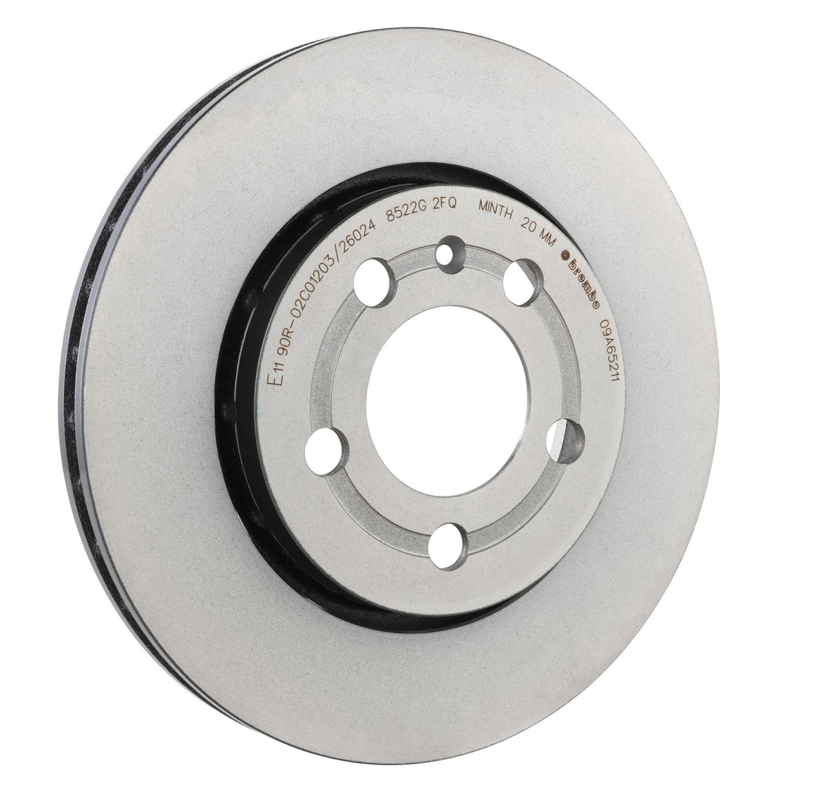 PRIME UV Coated Rear Disc Brake Rotor - 09.A652.11_29