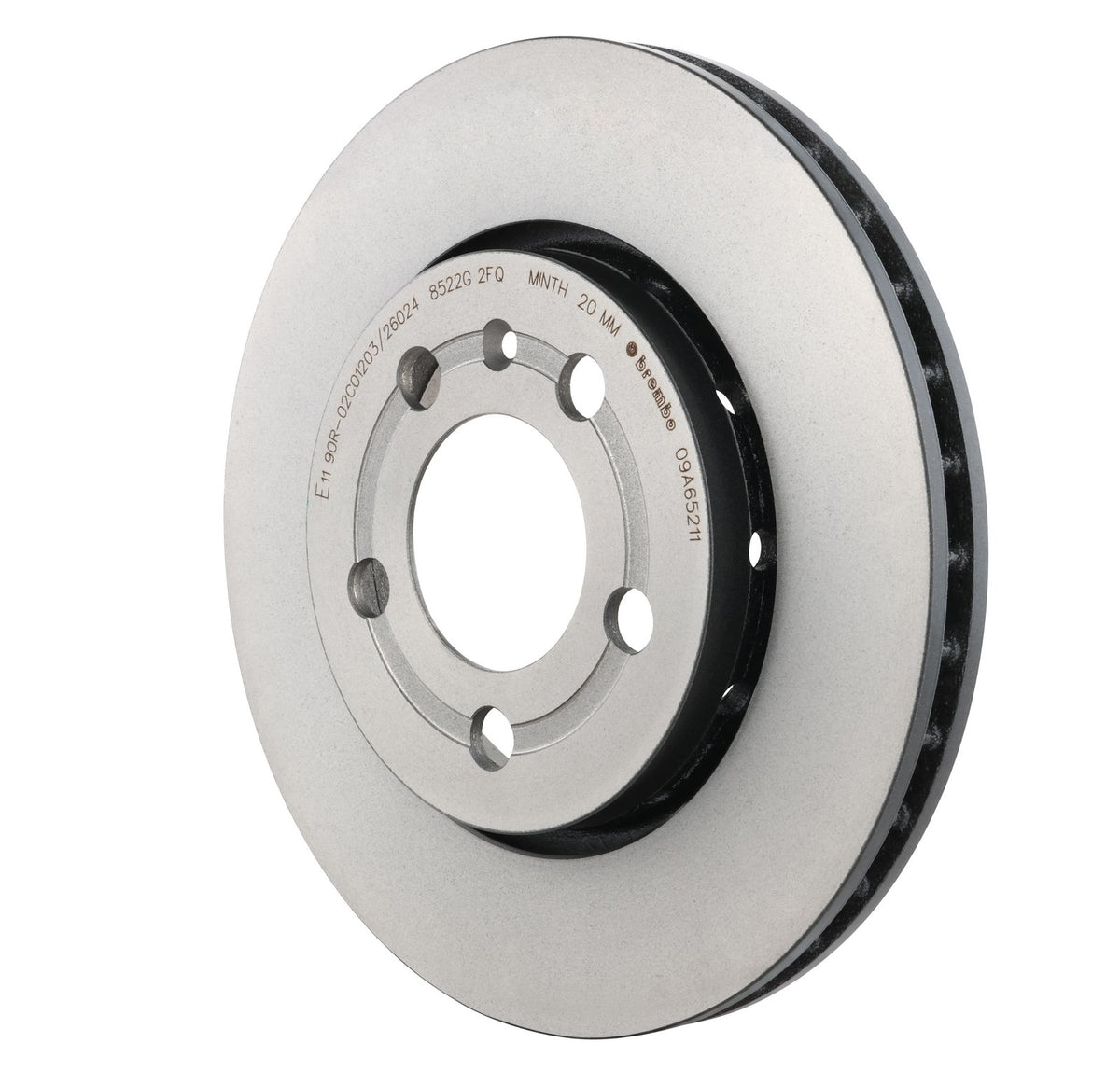PRIME UV Coated Rear Disc Brake Rotor - 09.A652.11_10