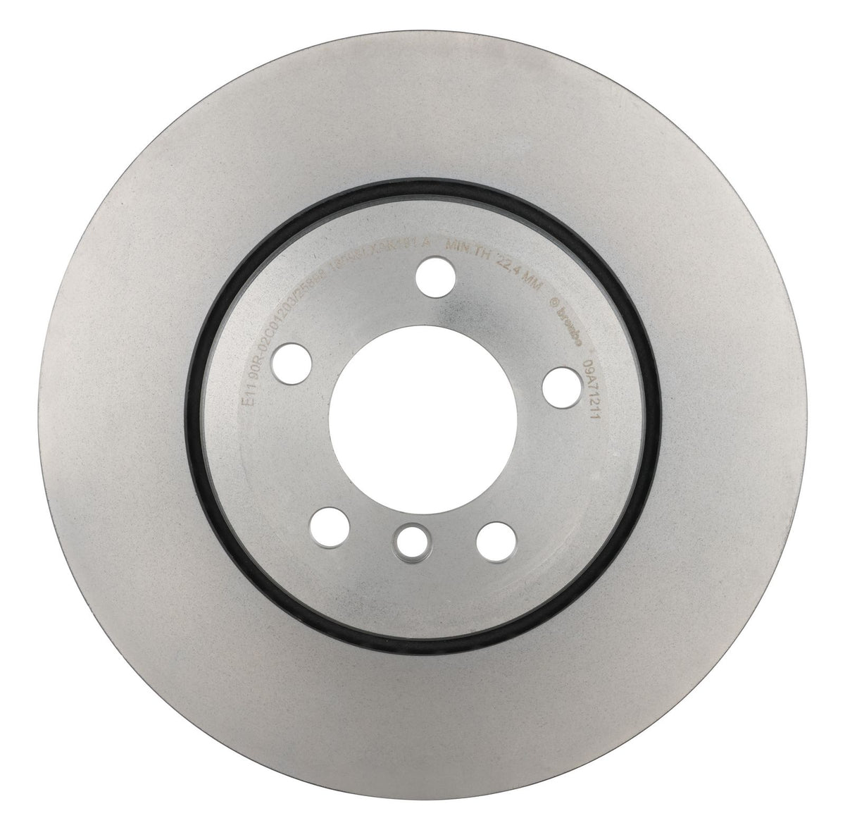 PRIME UV Coated Rear Disc Brake Rotor - 09.A712.11_07