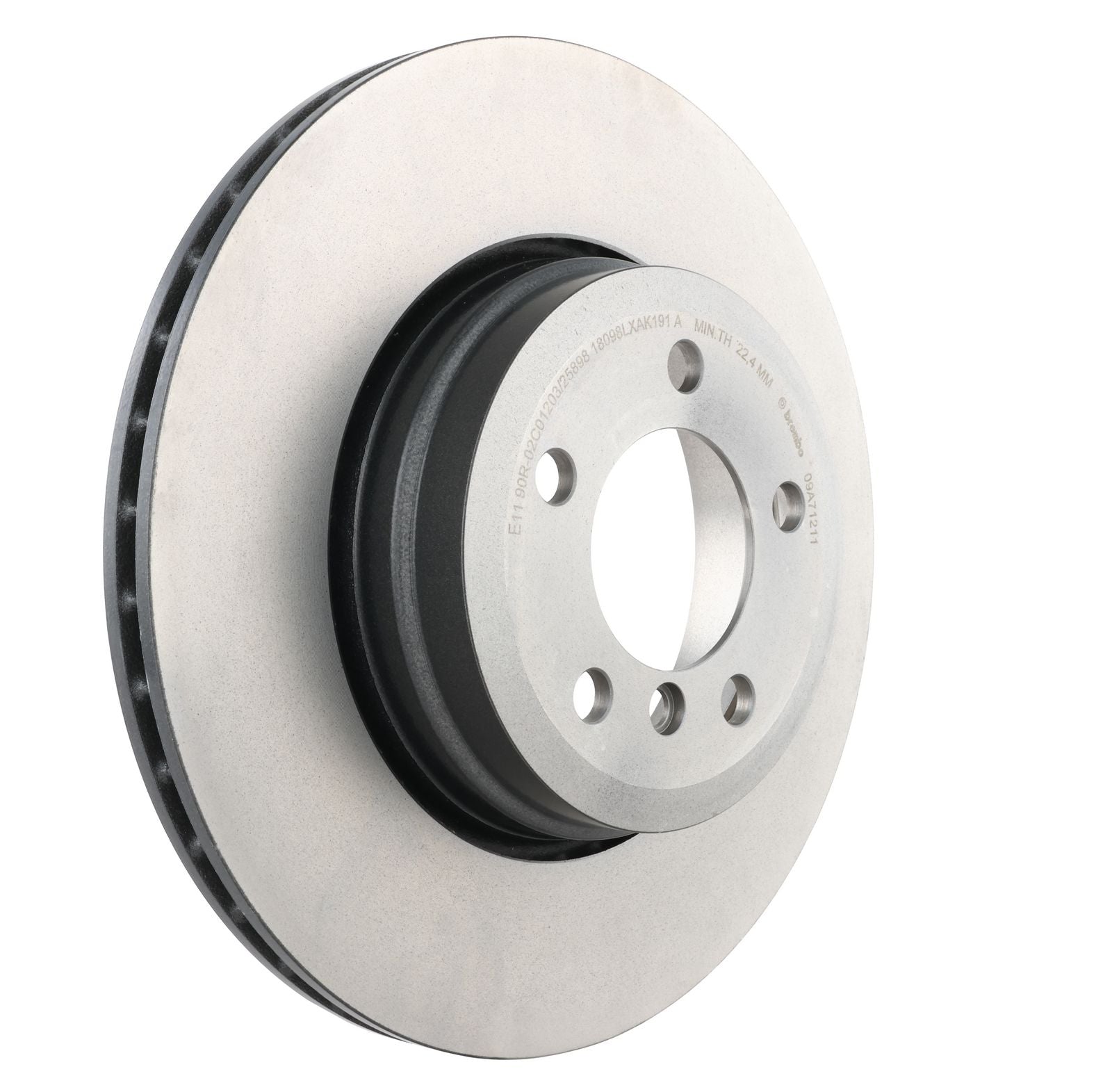 PRIME UV Coated Rear Disc Brake Rotor - 09.A712.11_28