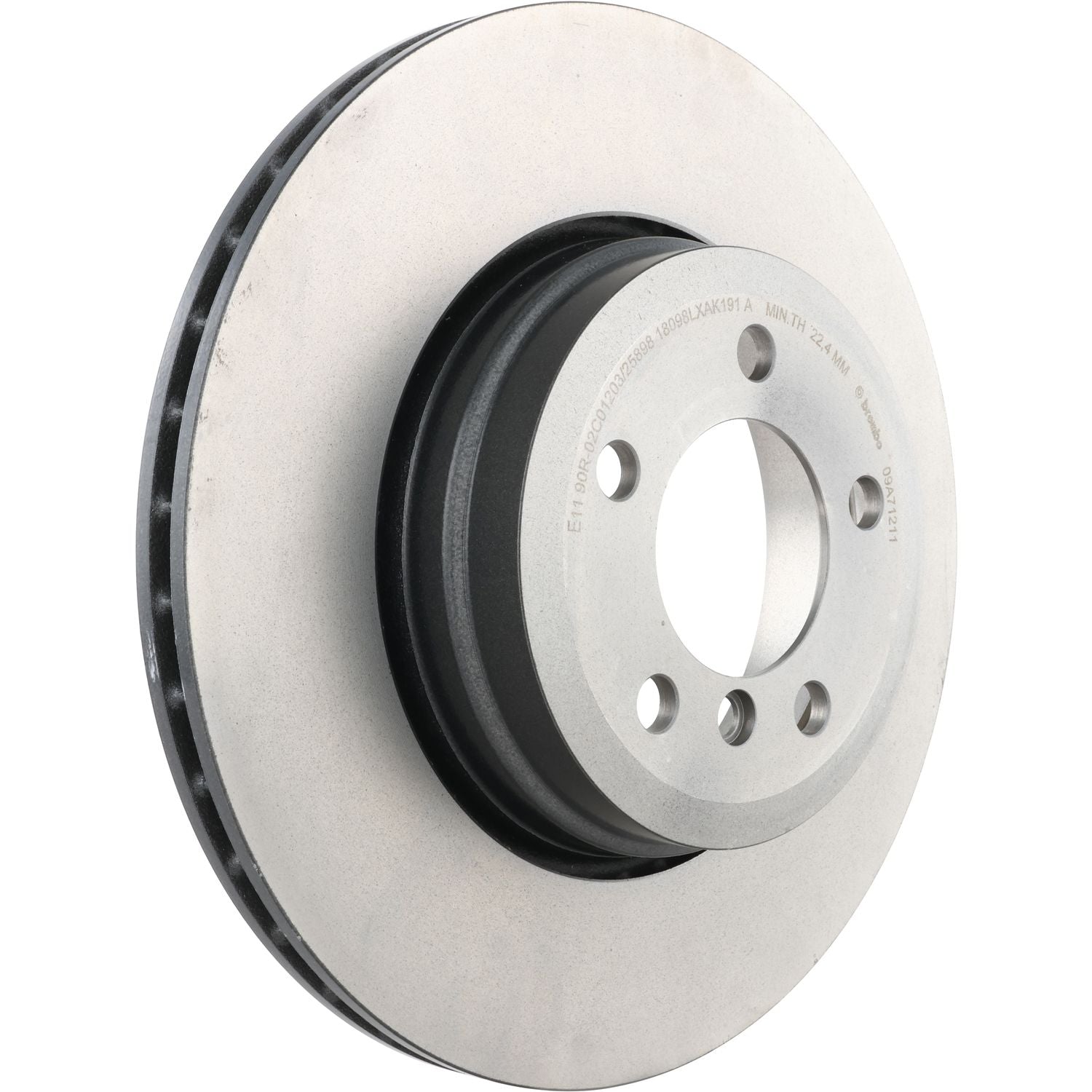 PRIME UV Coated Rear Disc Brake Rotor - 09.A712.11_02