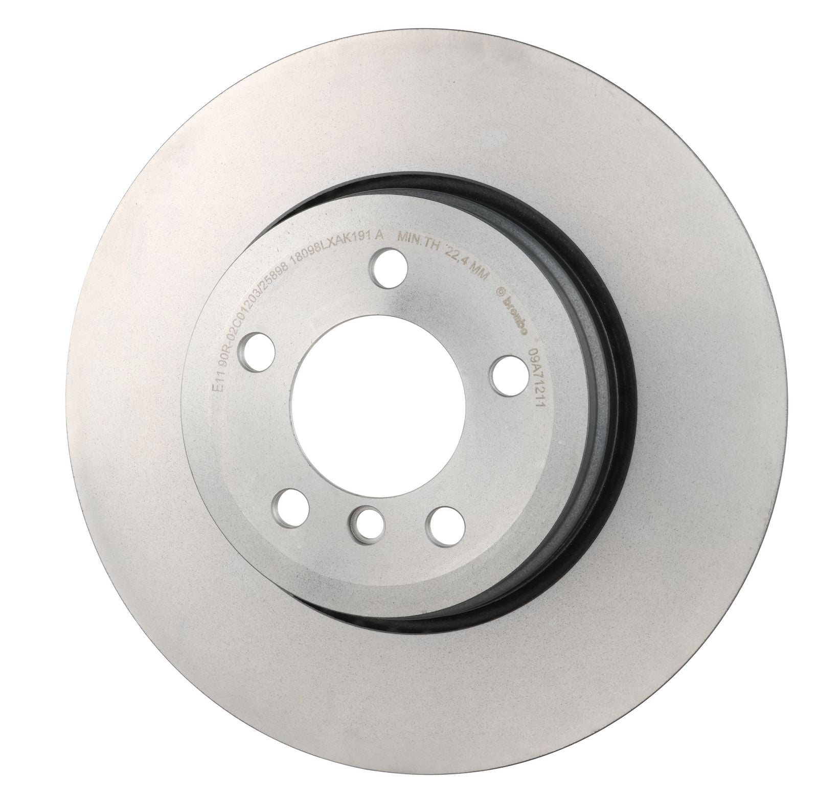 PRIME UV Coated Rear Disc Brake Rotor - 09.A712.11_08