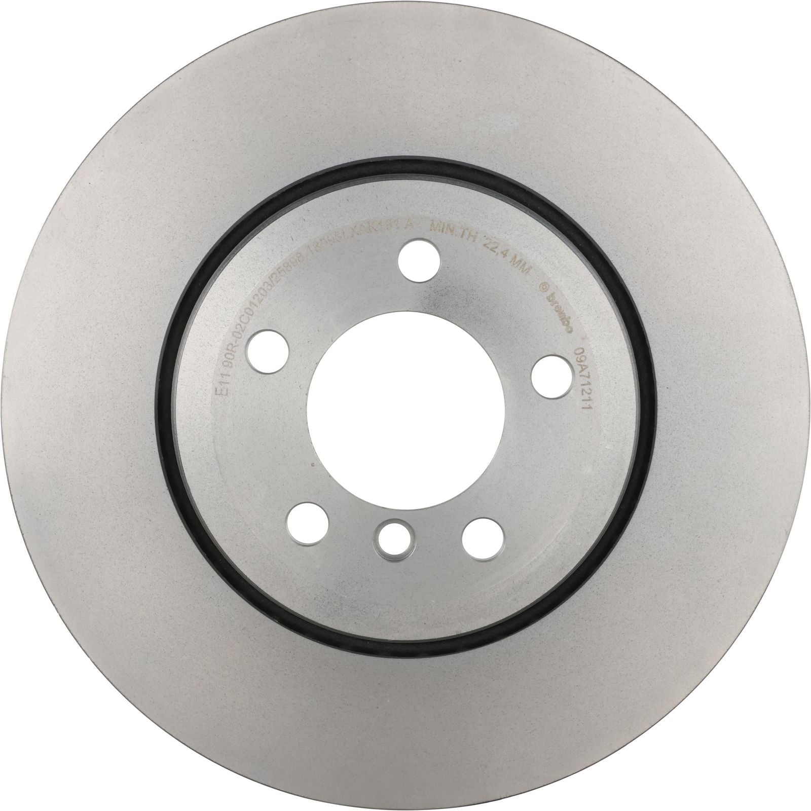 PRIME UV Coated Rear Disc Brake Rotor - 09.A712.11_03