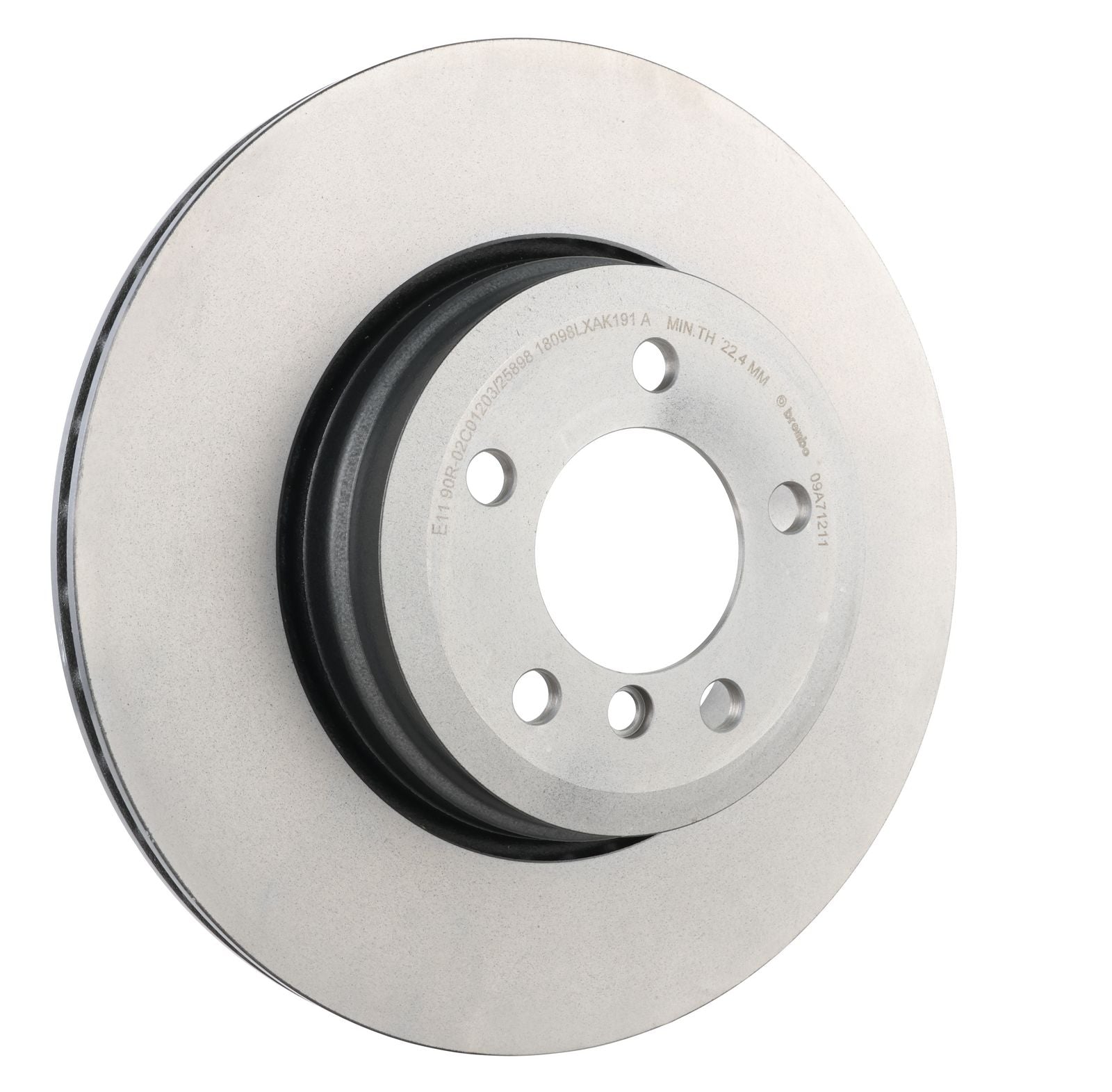 PRIME UV Coated Rear Disc Brake Rotor - 09.A712.11_29