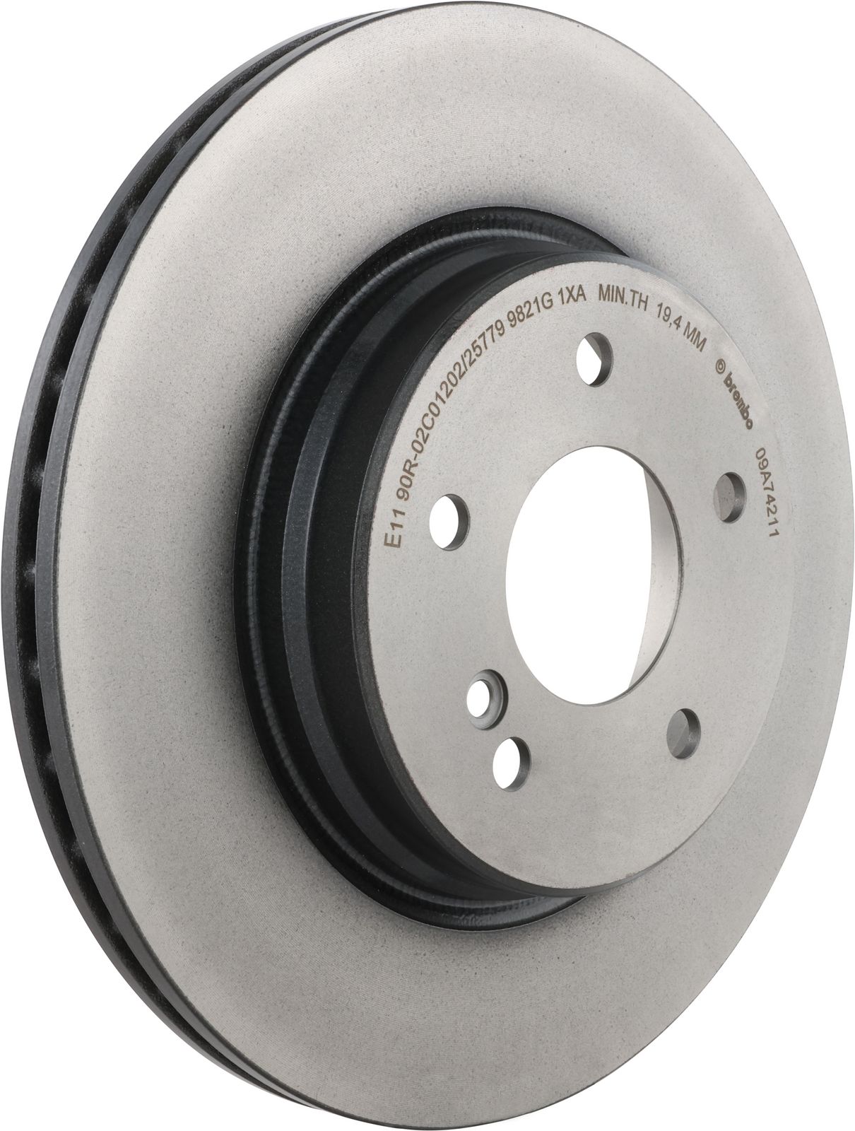 PRIME UV Coated Rear Disc Brake Rotor - 09.A742.11_01