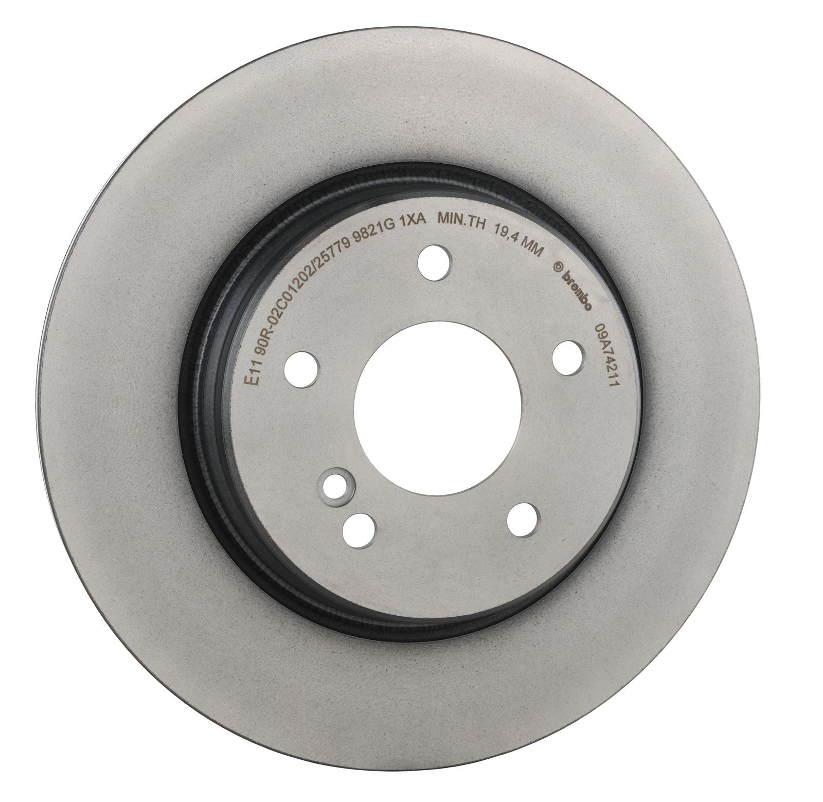 PRIME UV Coated Rear Disc Brake Rotor - 09.A742.11_30