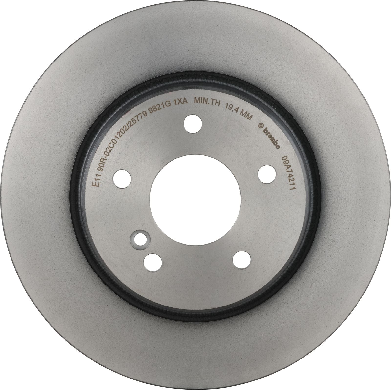 PRIME UV Coated Rear Disc Brake Rotor - 09.A742.11_03