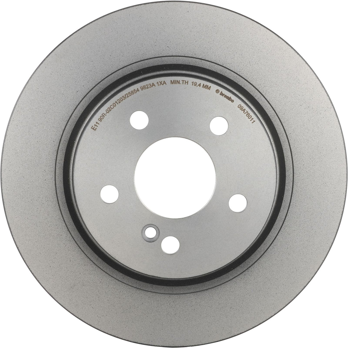 PRIME UV Coated Rear Disc Brake Rotor - 09.A760.11_28